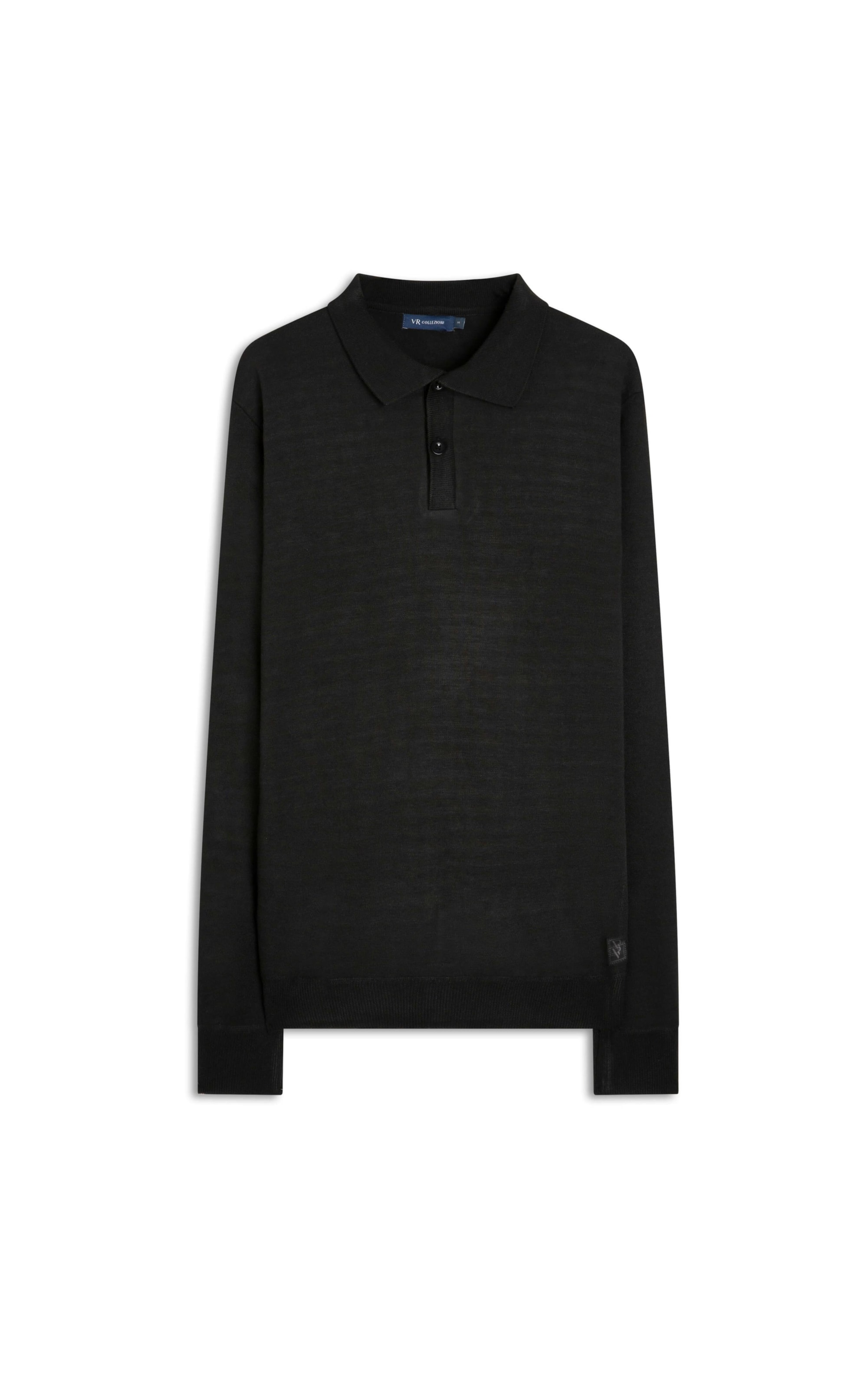 Polo Tricot Preto