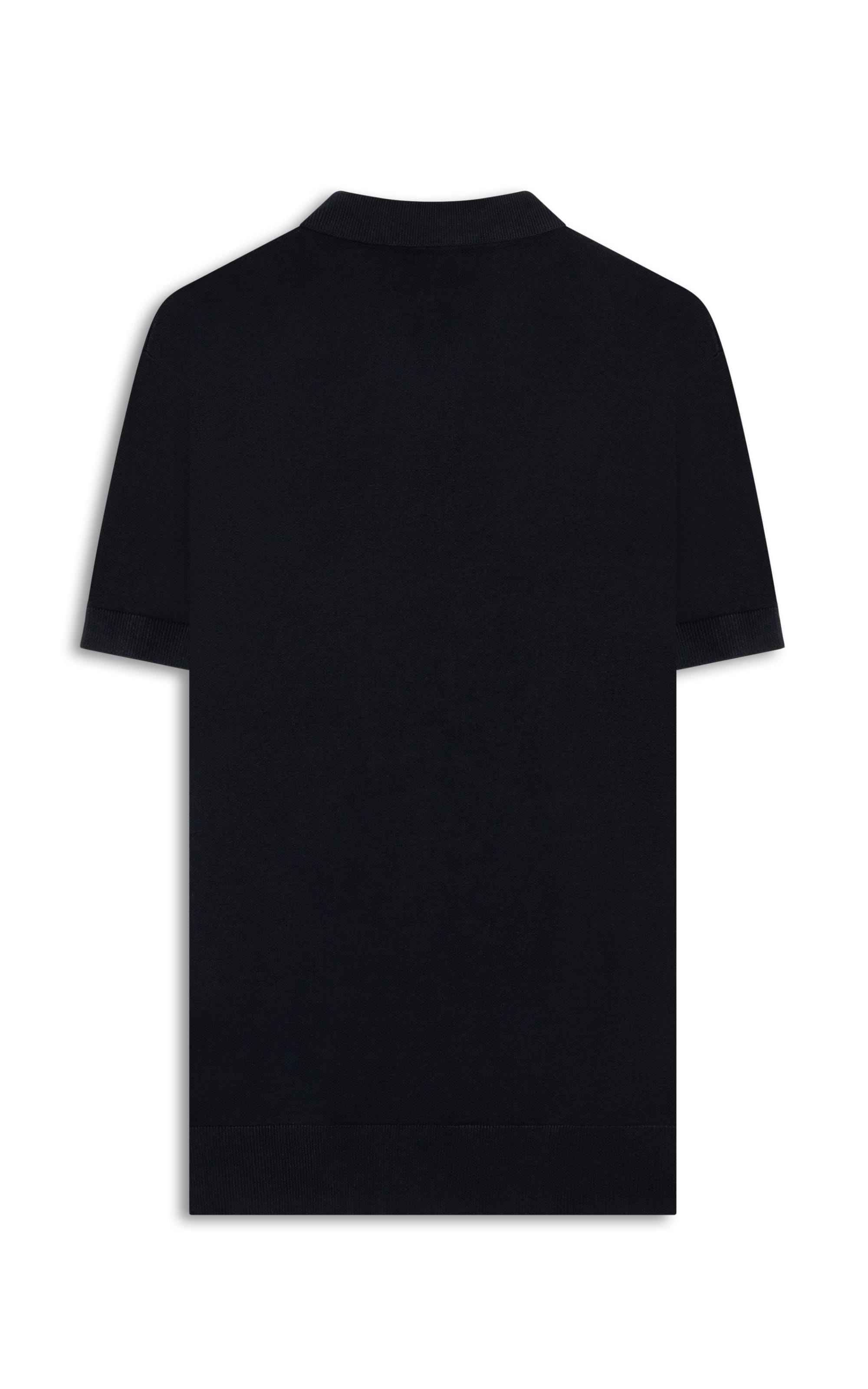 Polo Tricot  Preto