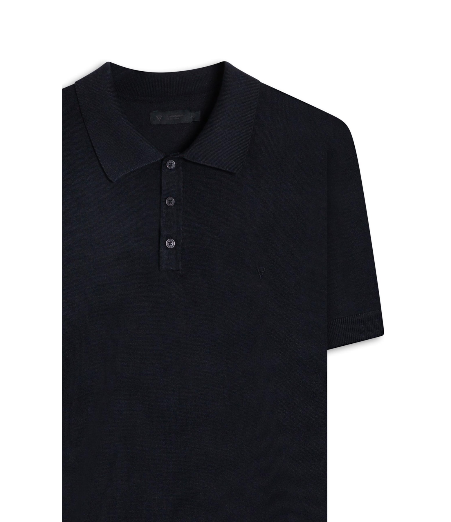 Polo Tricot  Preto