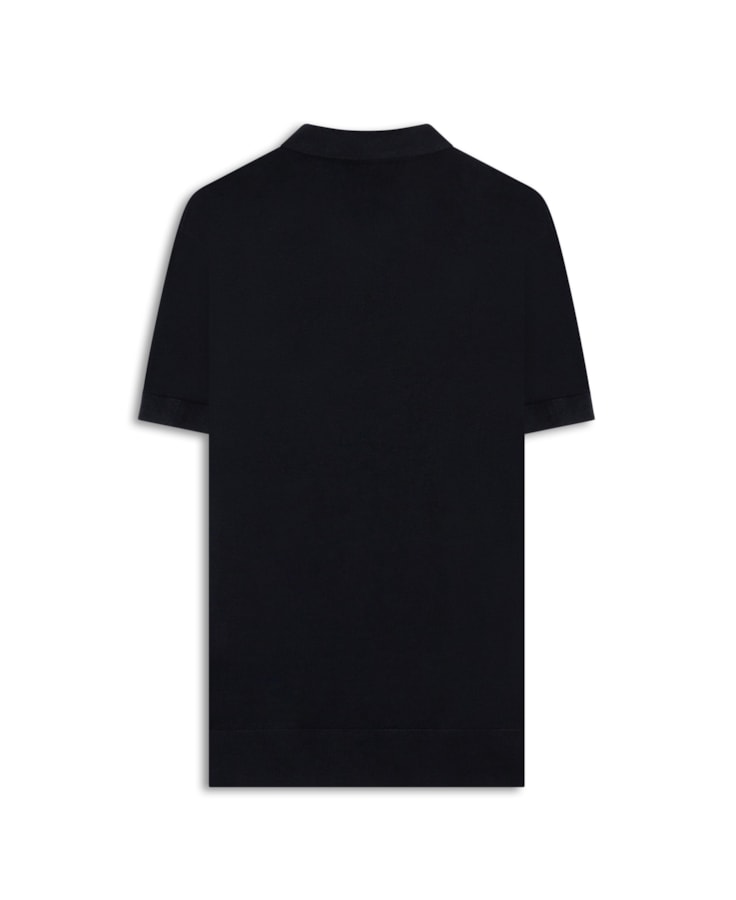 Polo Tricot  Preto