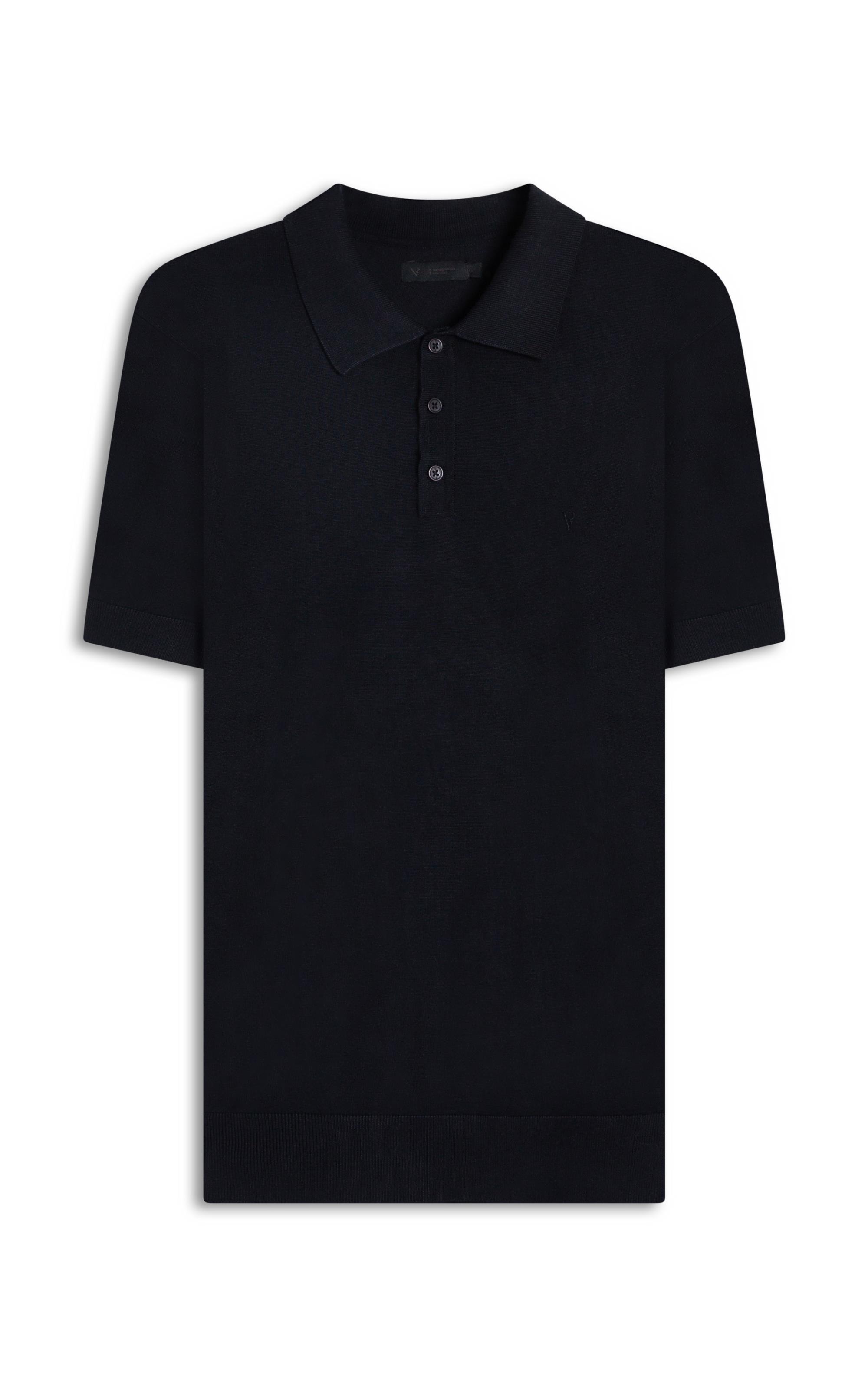 Polo Tricot  Preto