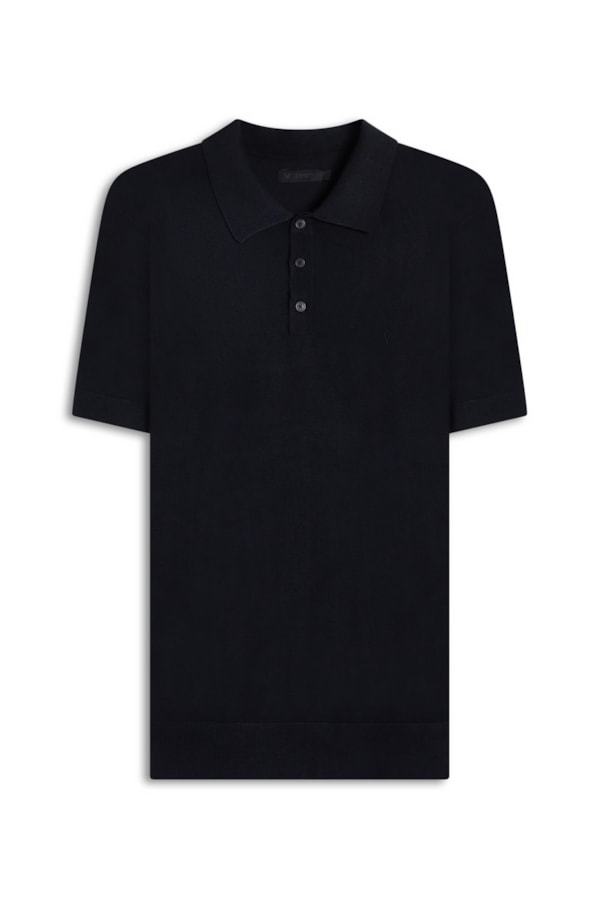 Polo Tricot  Preto