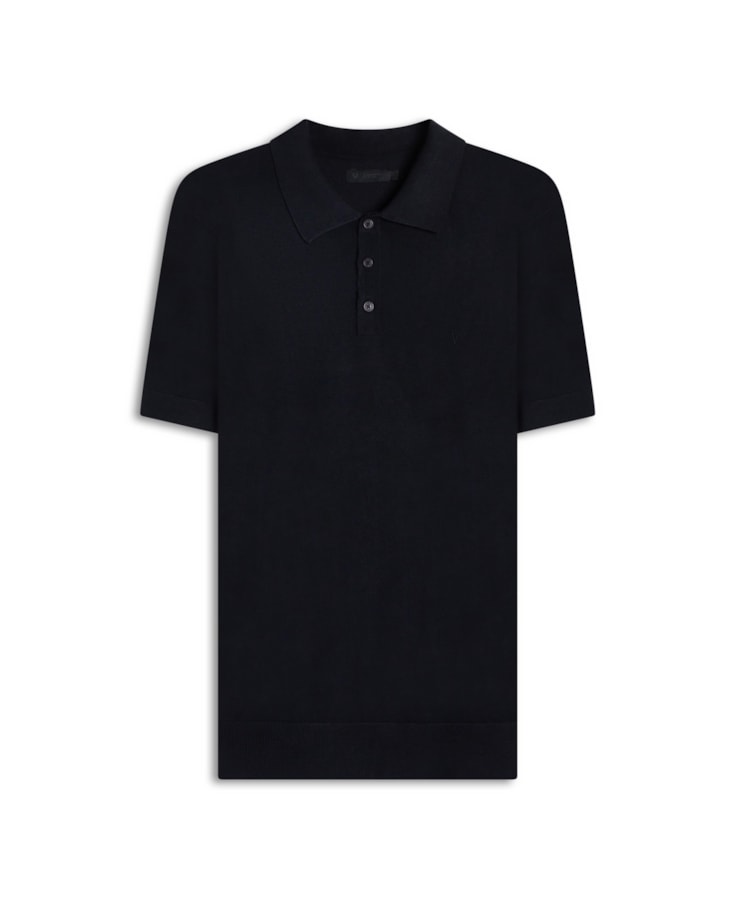 Polo Tricot  Preto