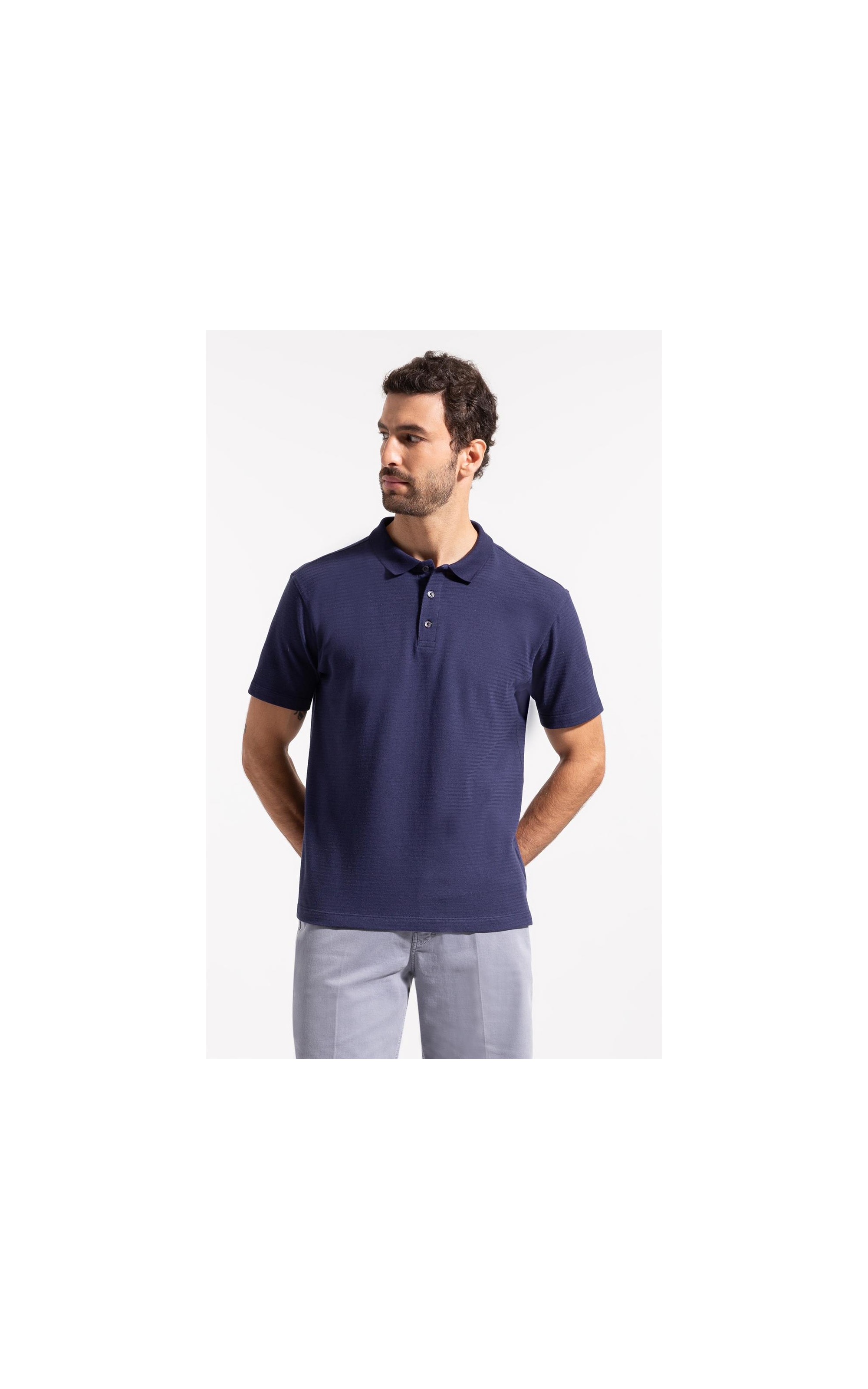 Polo Tricot Snoop Dark Navy