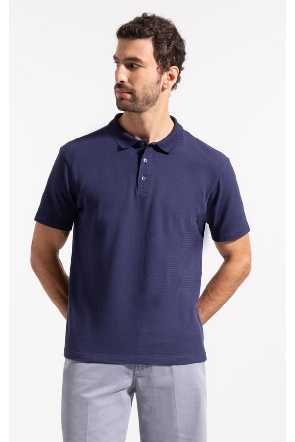 Polo Tricot Snoop Dark Navy