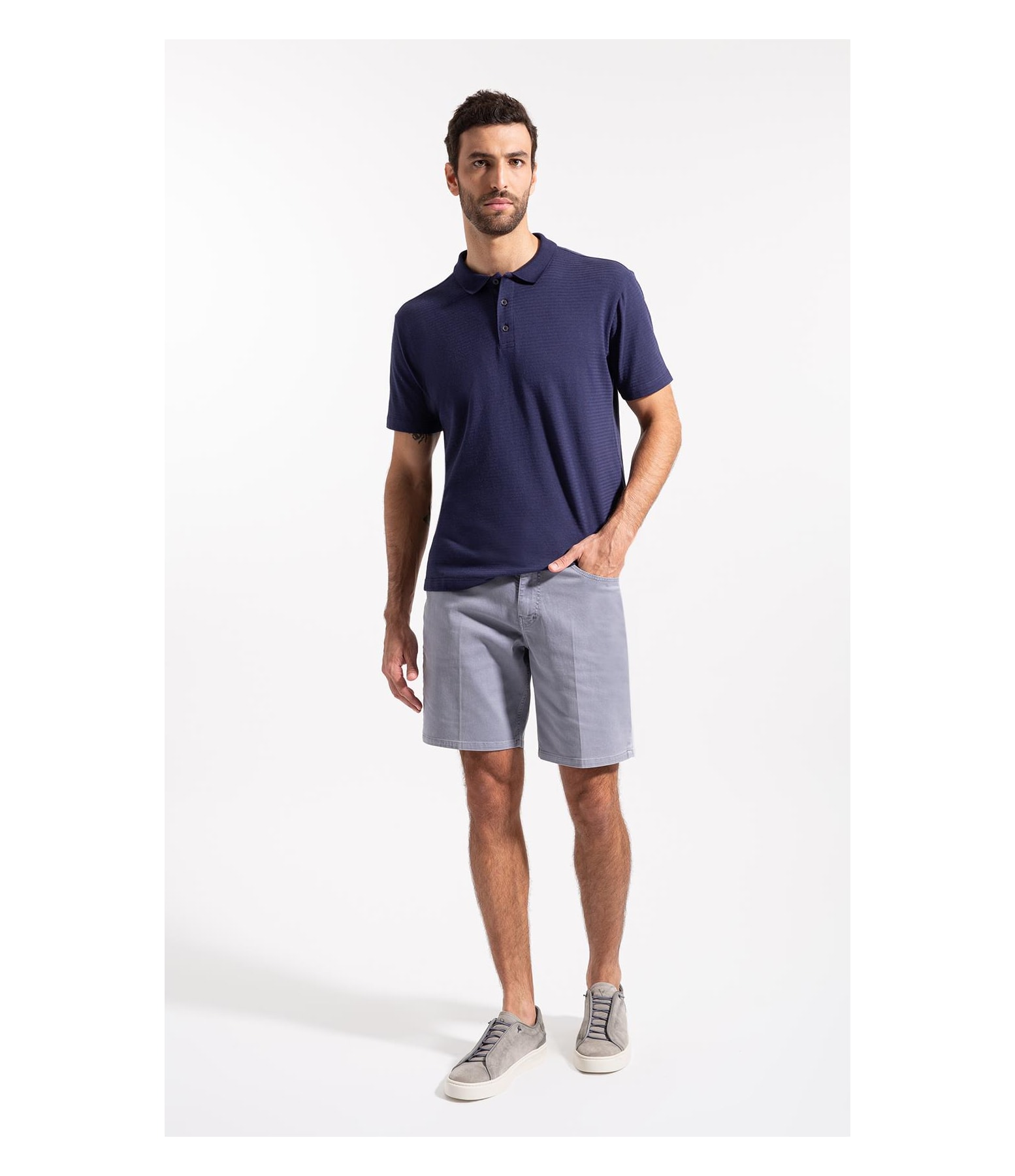 Polo Tricot Snoop Dark Navy