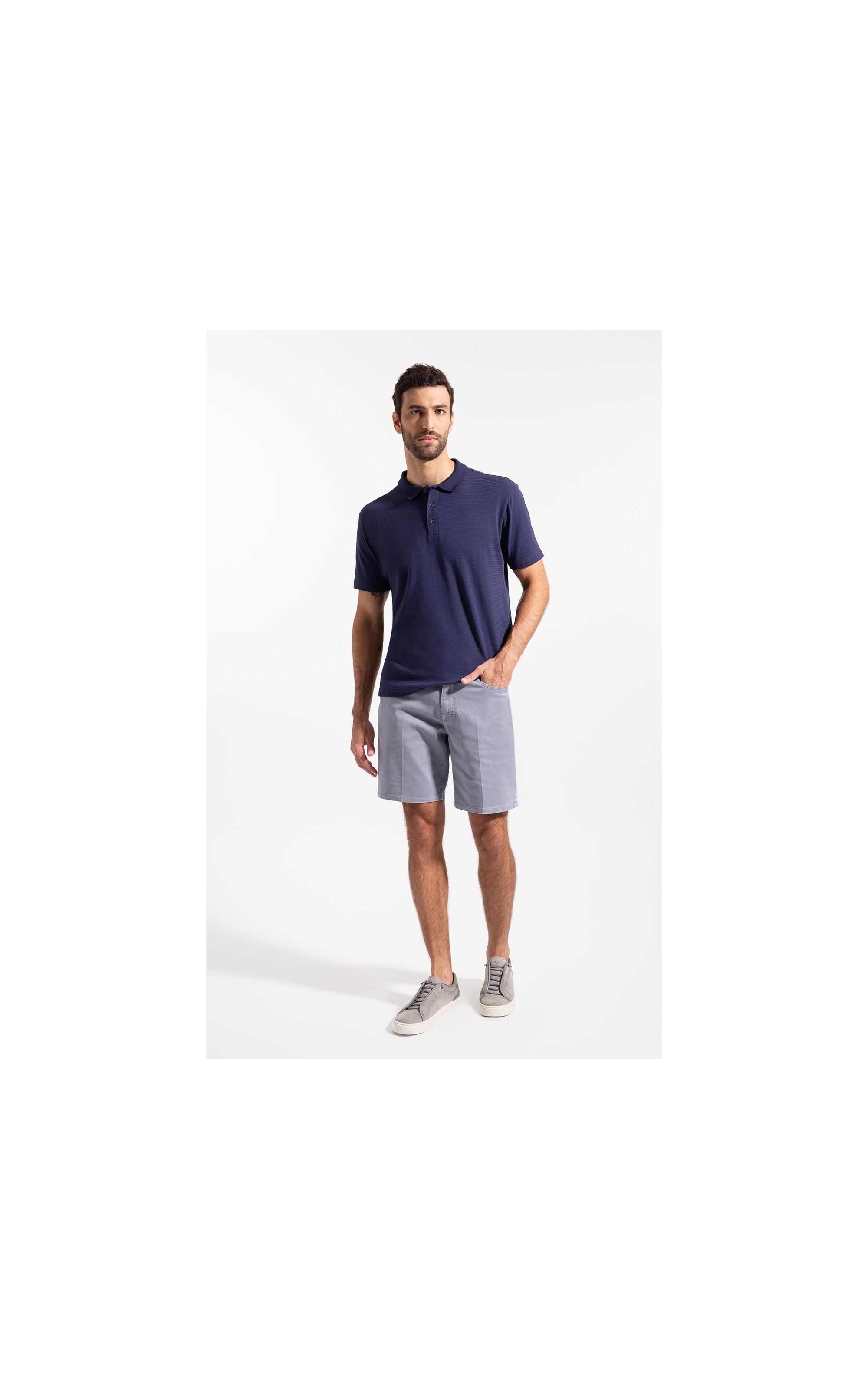 Polo Tricot Snoop Dark Navy