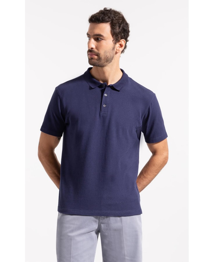 Polo Tricot Snoop Dark Navy