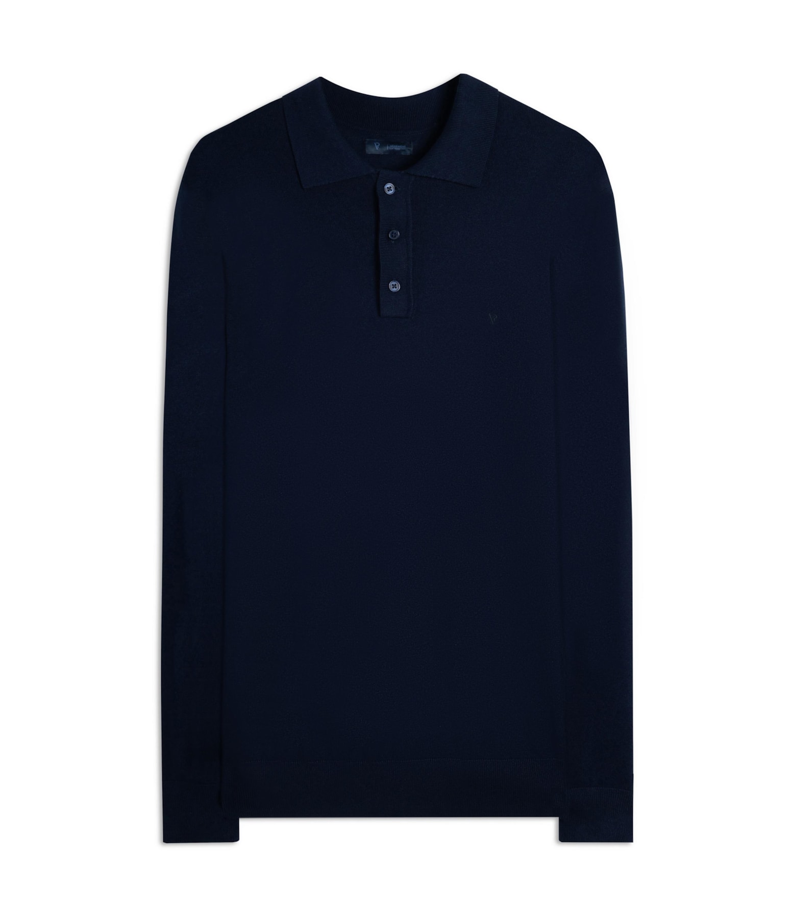 Polo Tricot Visc Dark Navy