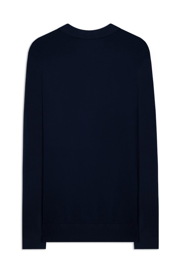 Polo Tricot Visc Dark Navy
