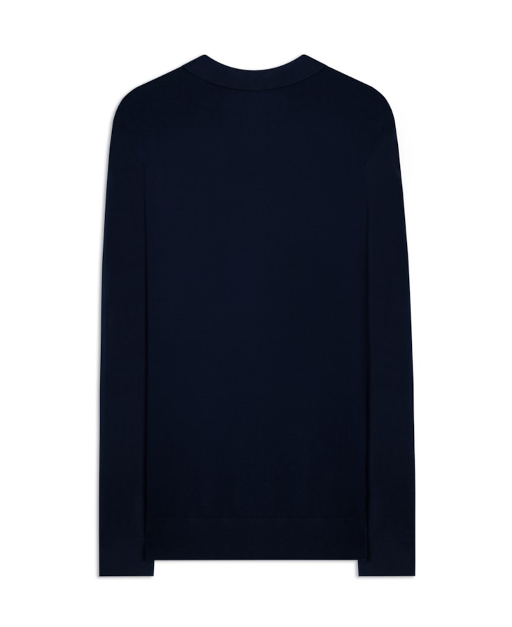 Polo Tricot Visc Dark Navy