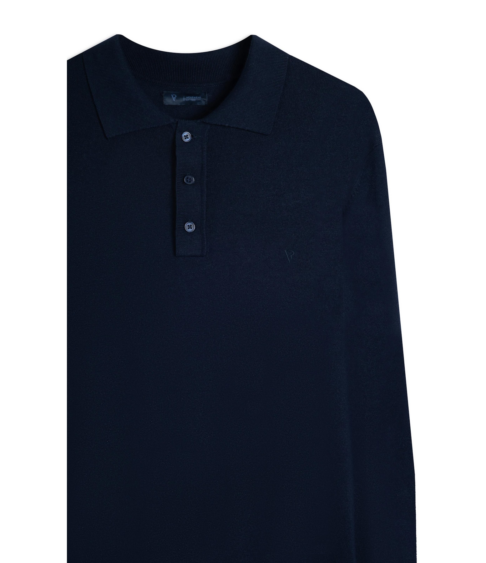 Polo Tricot Visc Dark Navy