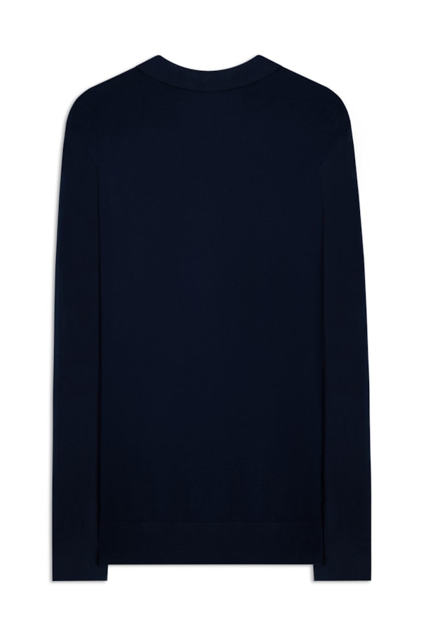 Polo Tricot Visc Dark Navy