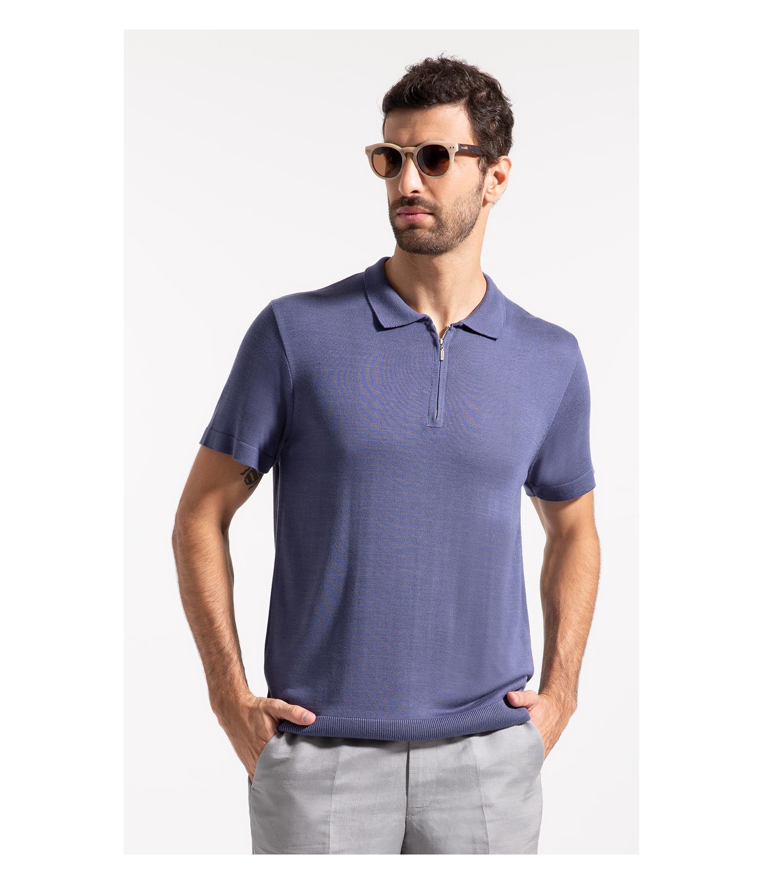 Polo Tricot Ziper Hortencia