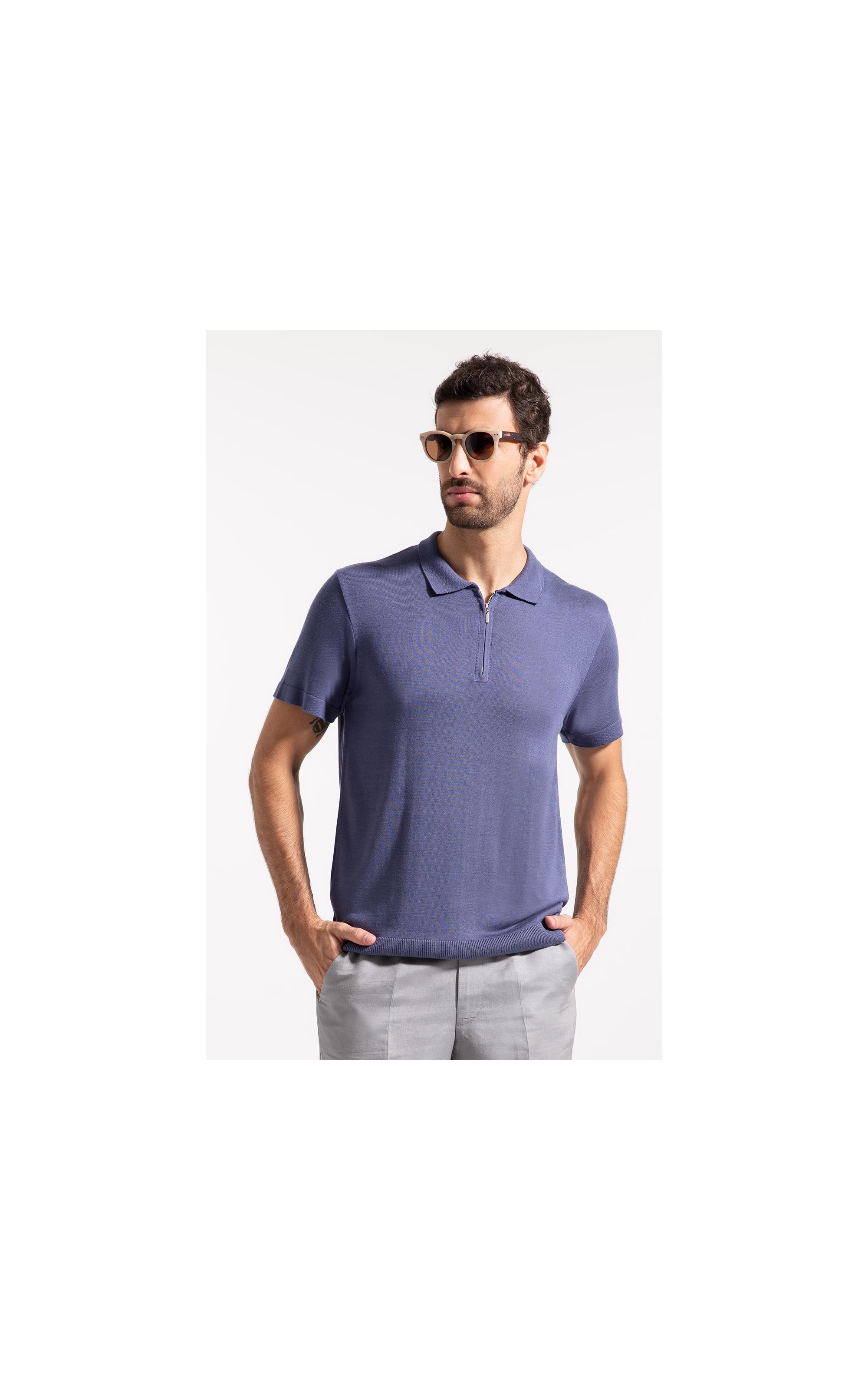 Polo Tricot Ziper Hortencia