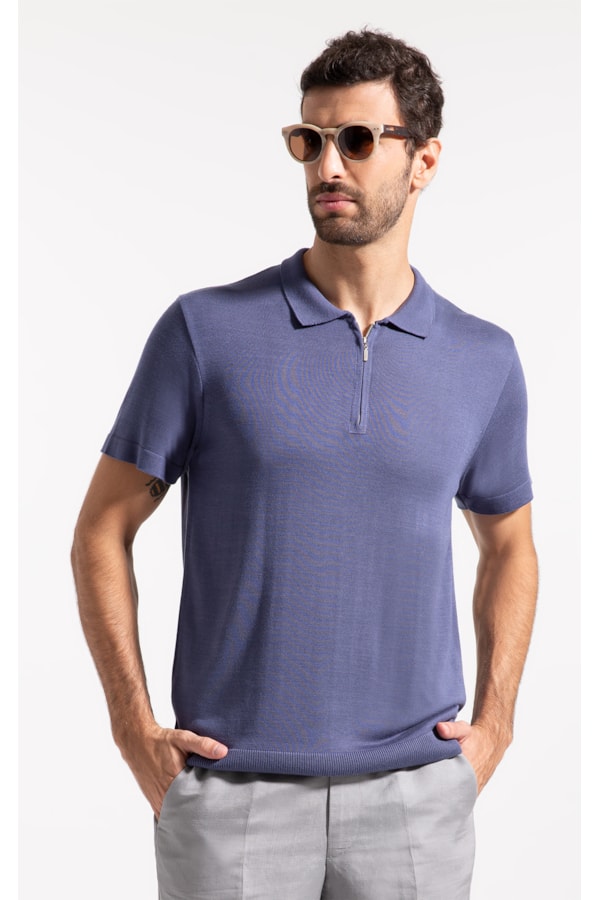 Polo Tricot Ziper Hortencia