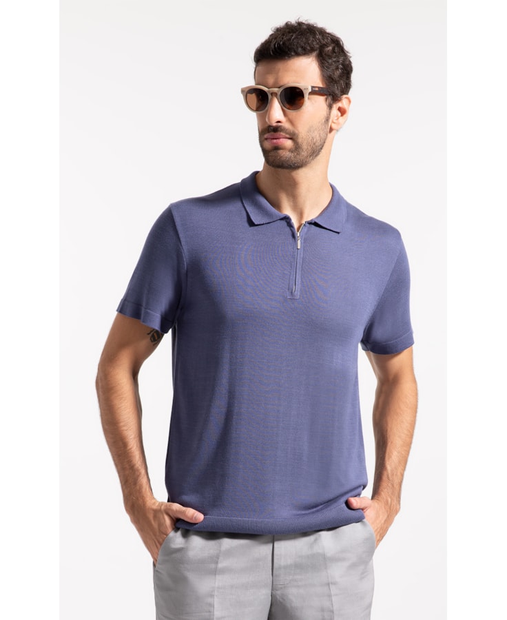 Polo Tricot Ziper Hortencia