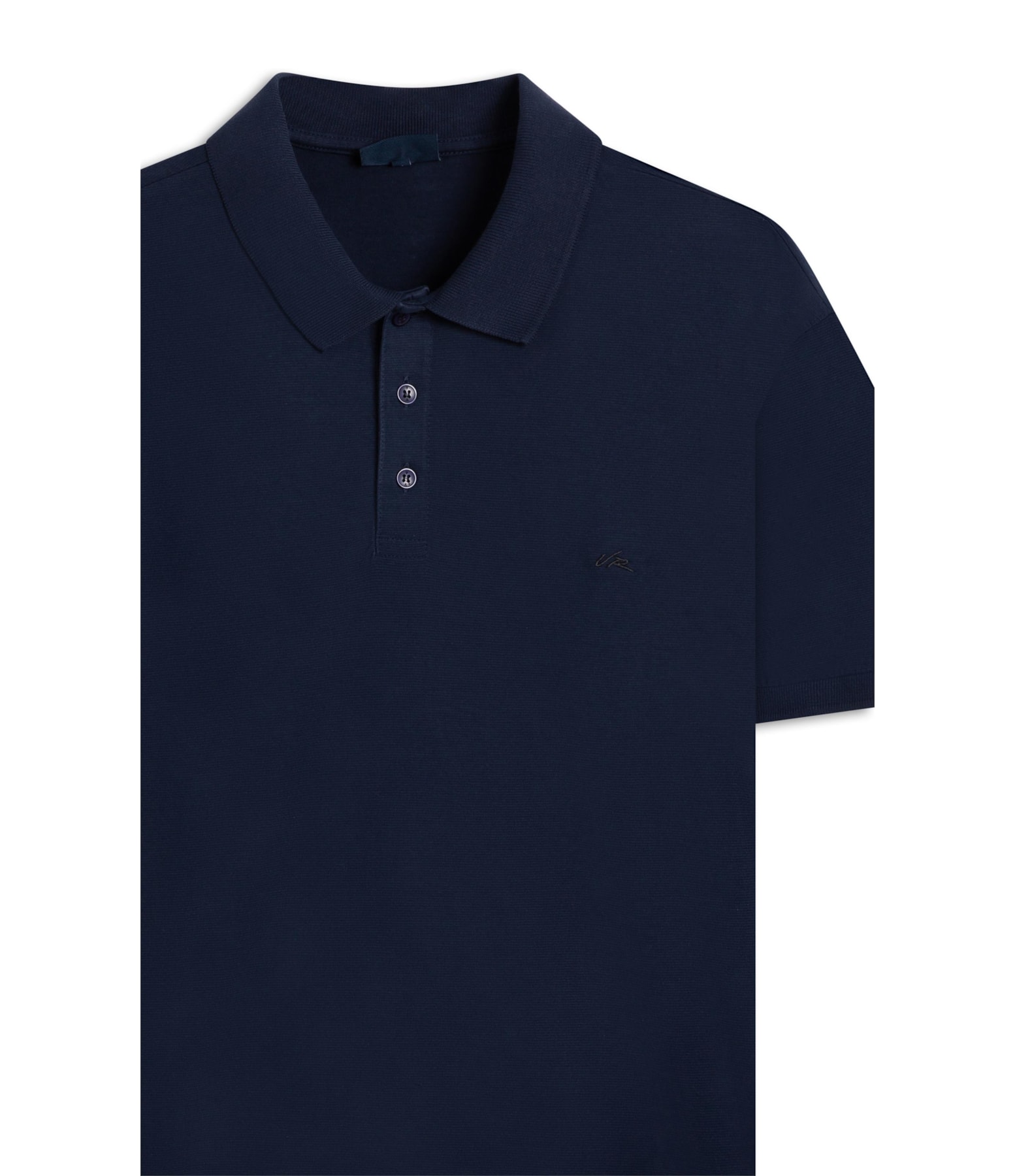 Polo Zebrinha Dark Navy