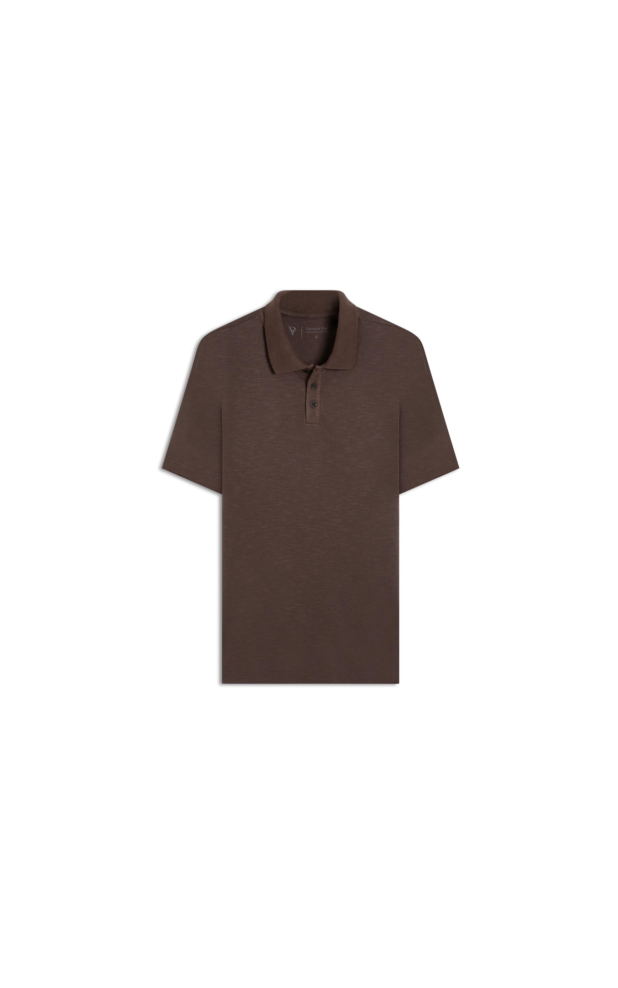 Polo Zebrinha Tabaco