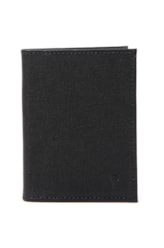 Porta Cartoes Vertical Saffiano Preto