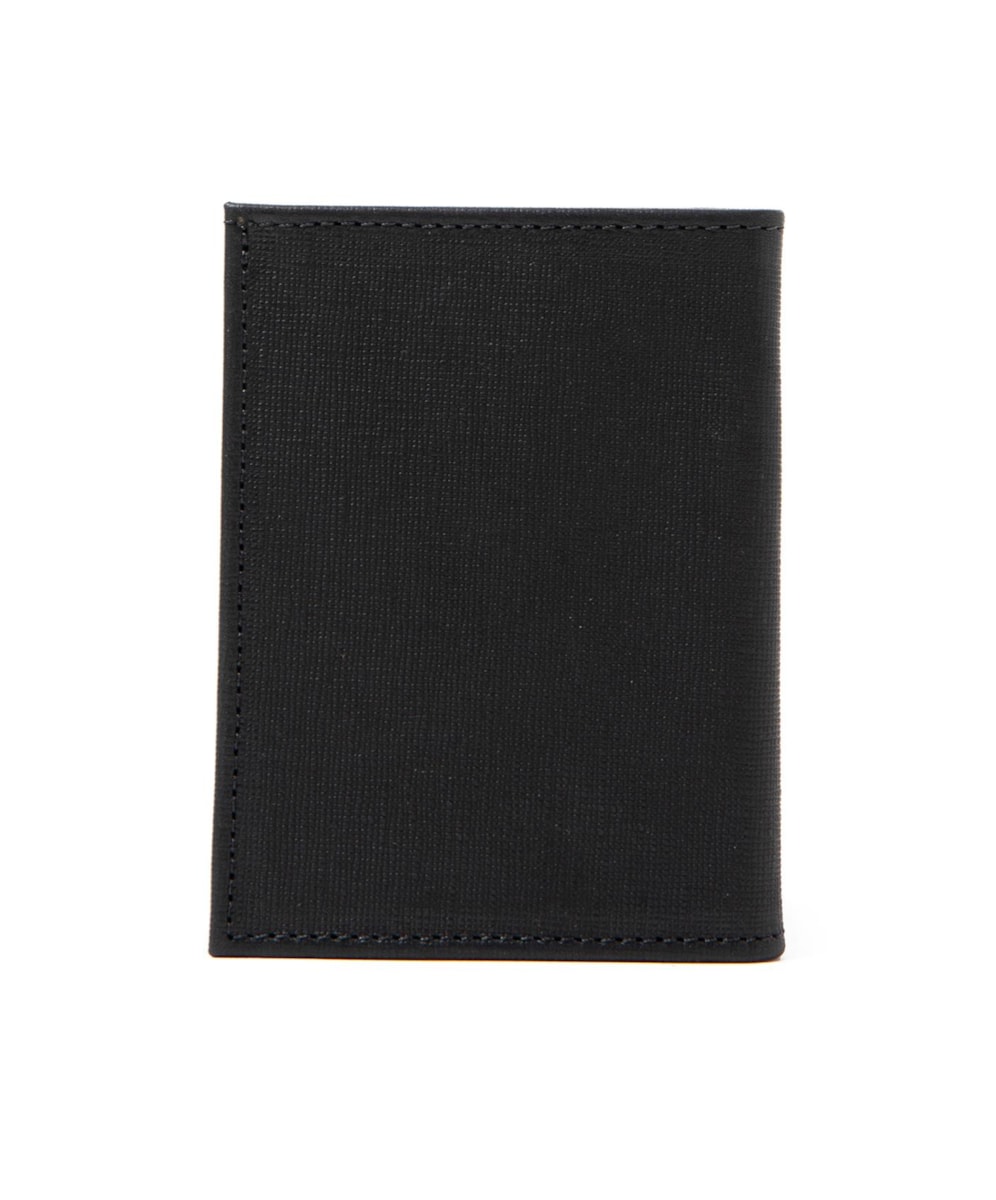 Porta Cartoes Vertical Saffiano Preto