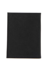 Porta Cartoes Vertical Saffiano Preto