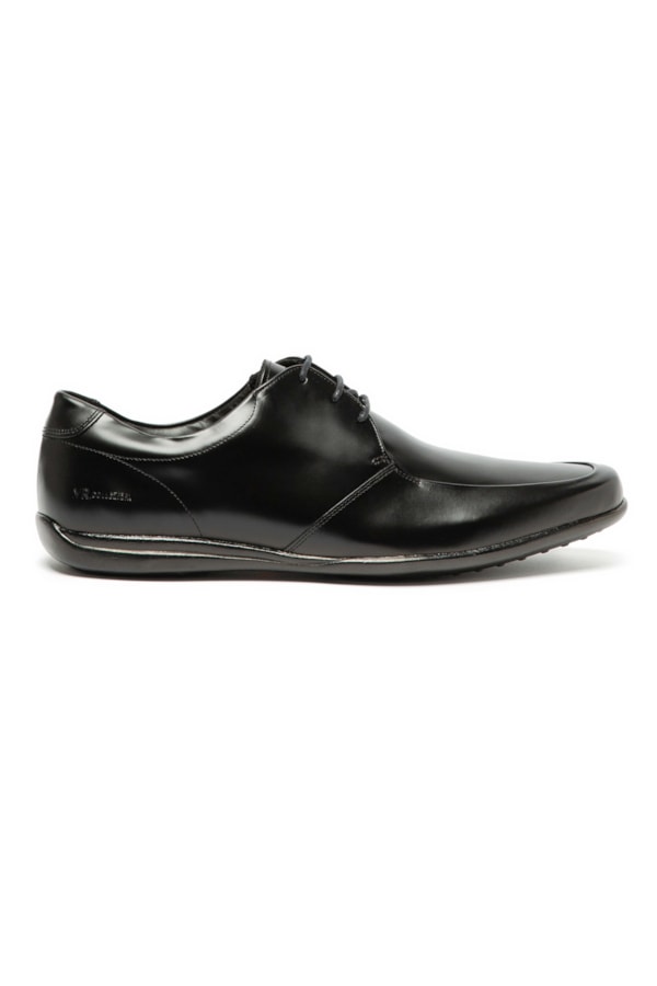 Sapato Amarração Sola Gel Preto