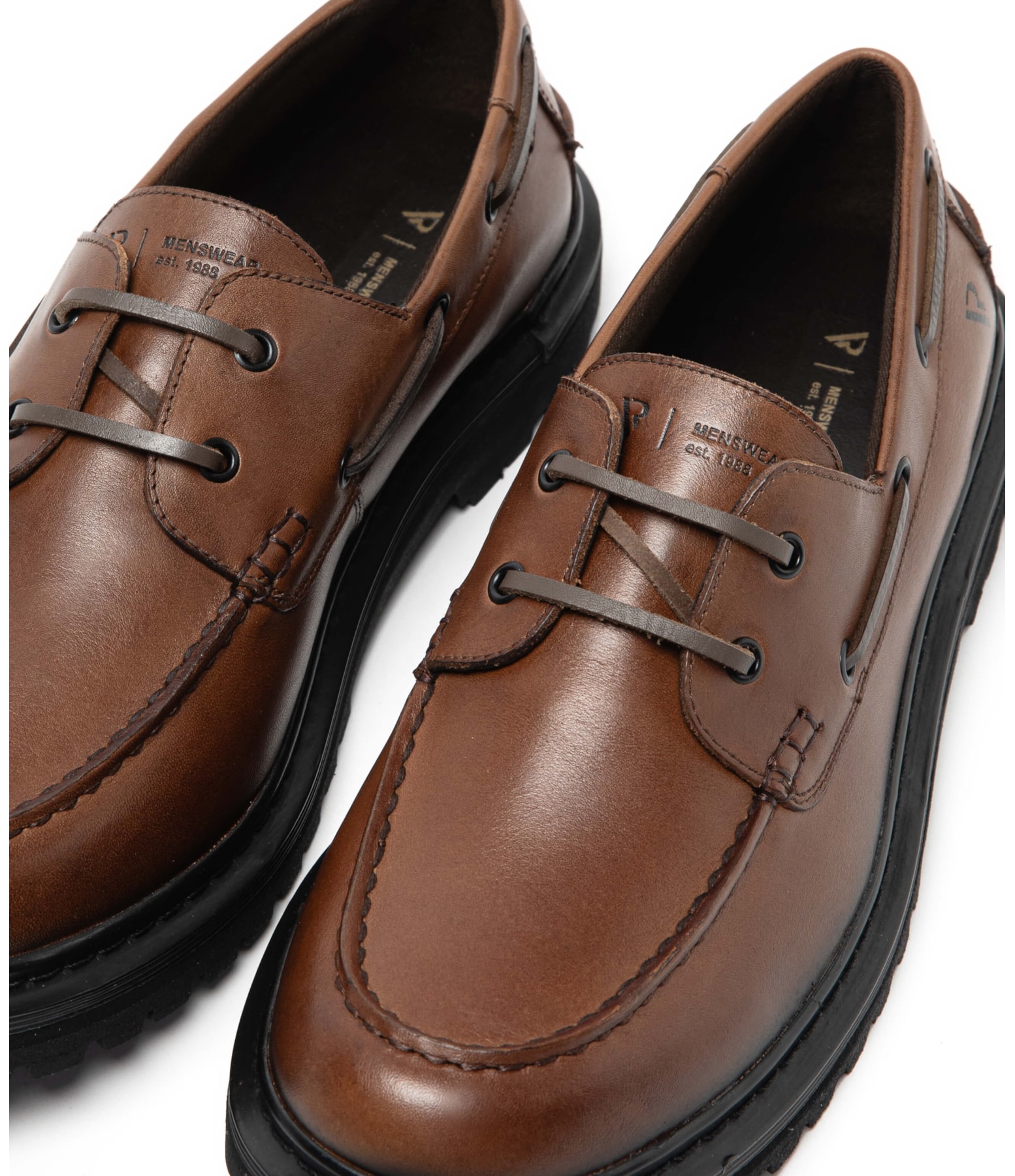 Sapato Boat Shoe Marrom
