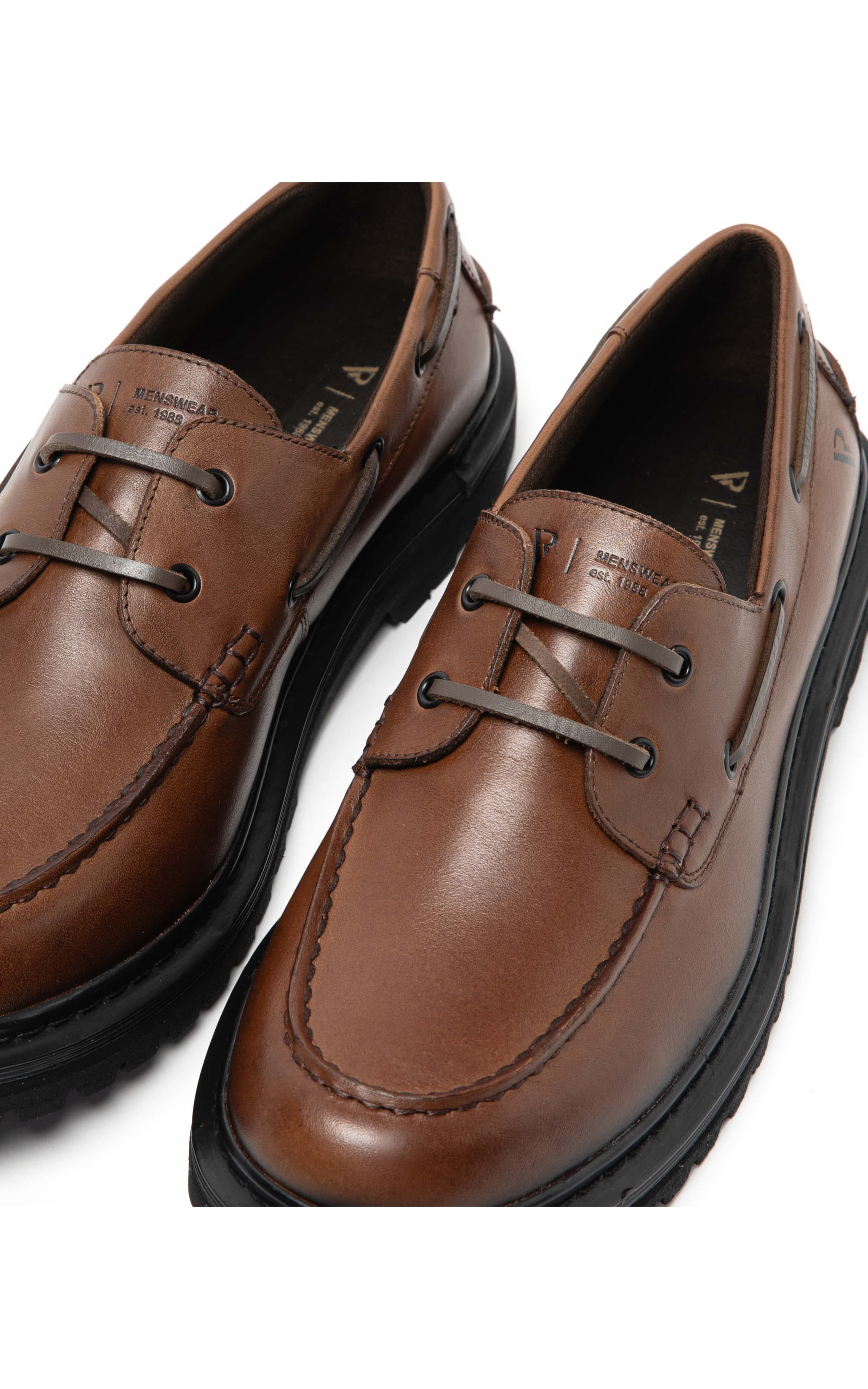 Sapato Boat Shoe Marrom