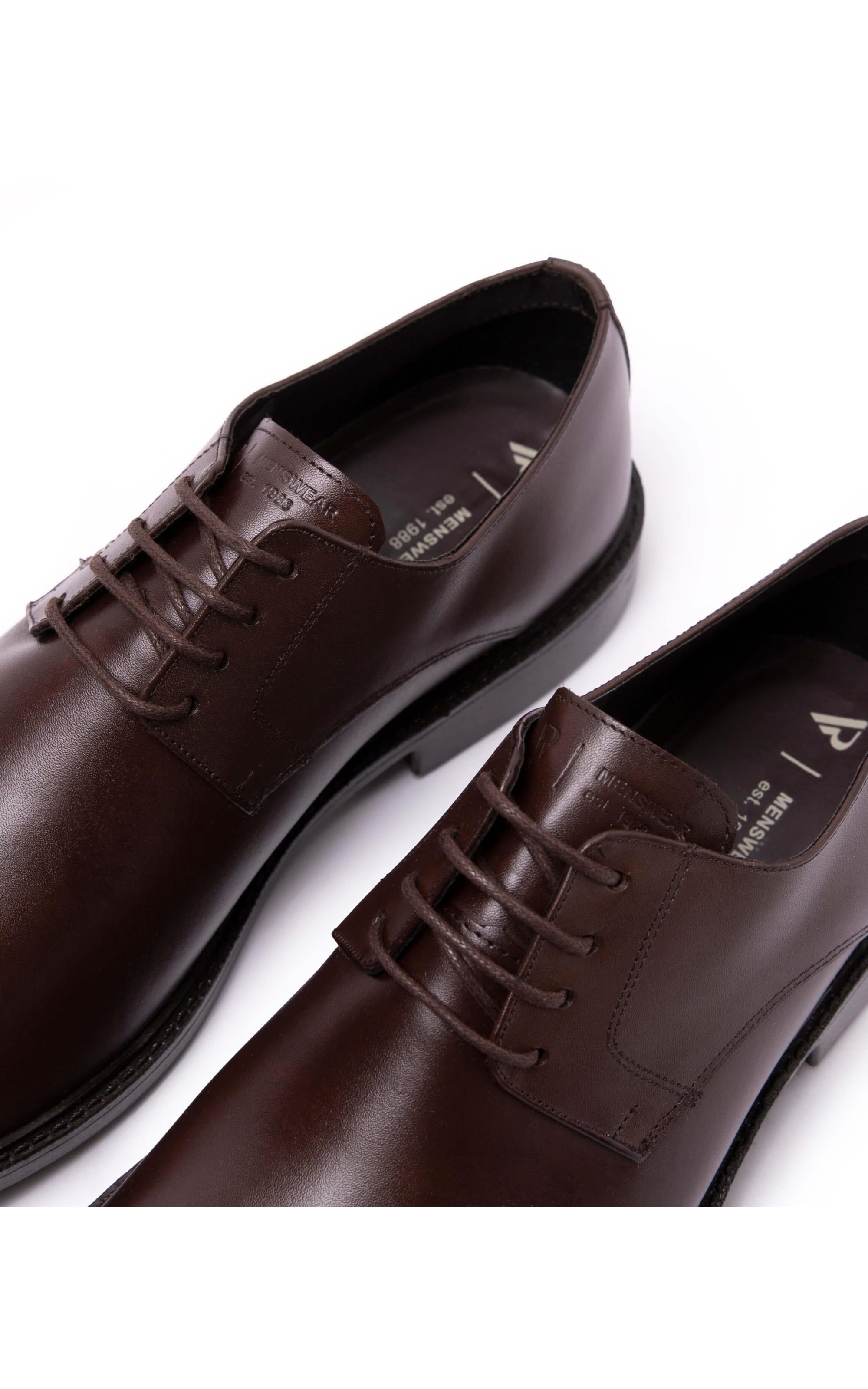 Sapato Couro Office Derby Cafe