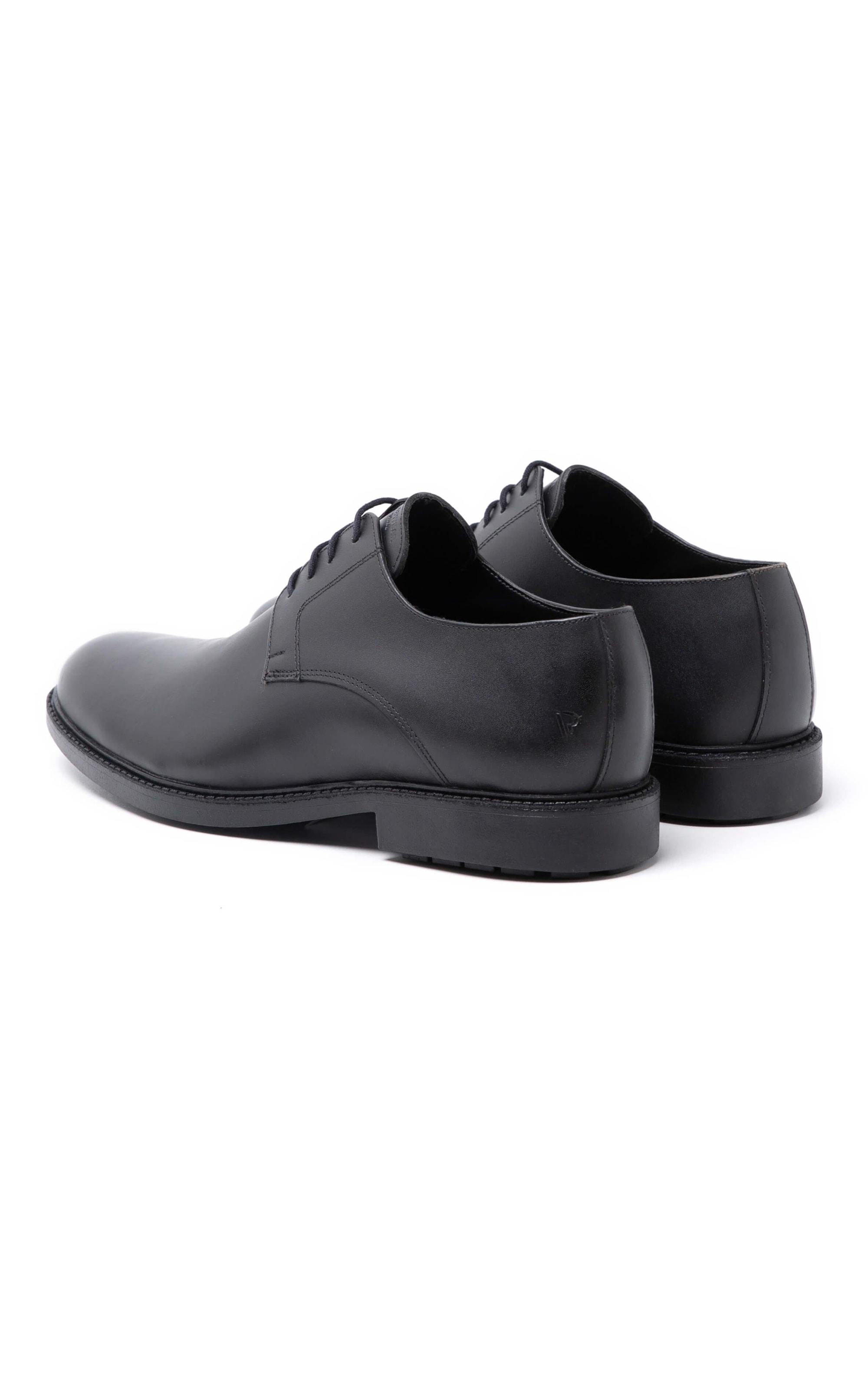 Sapato Couro Office Derby Preto