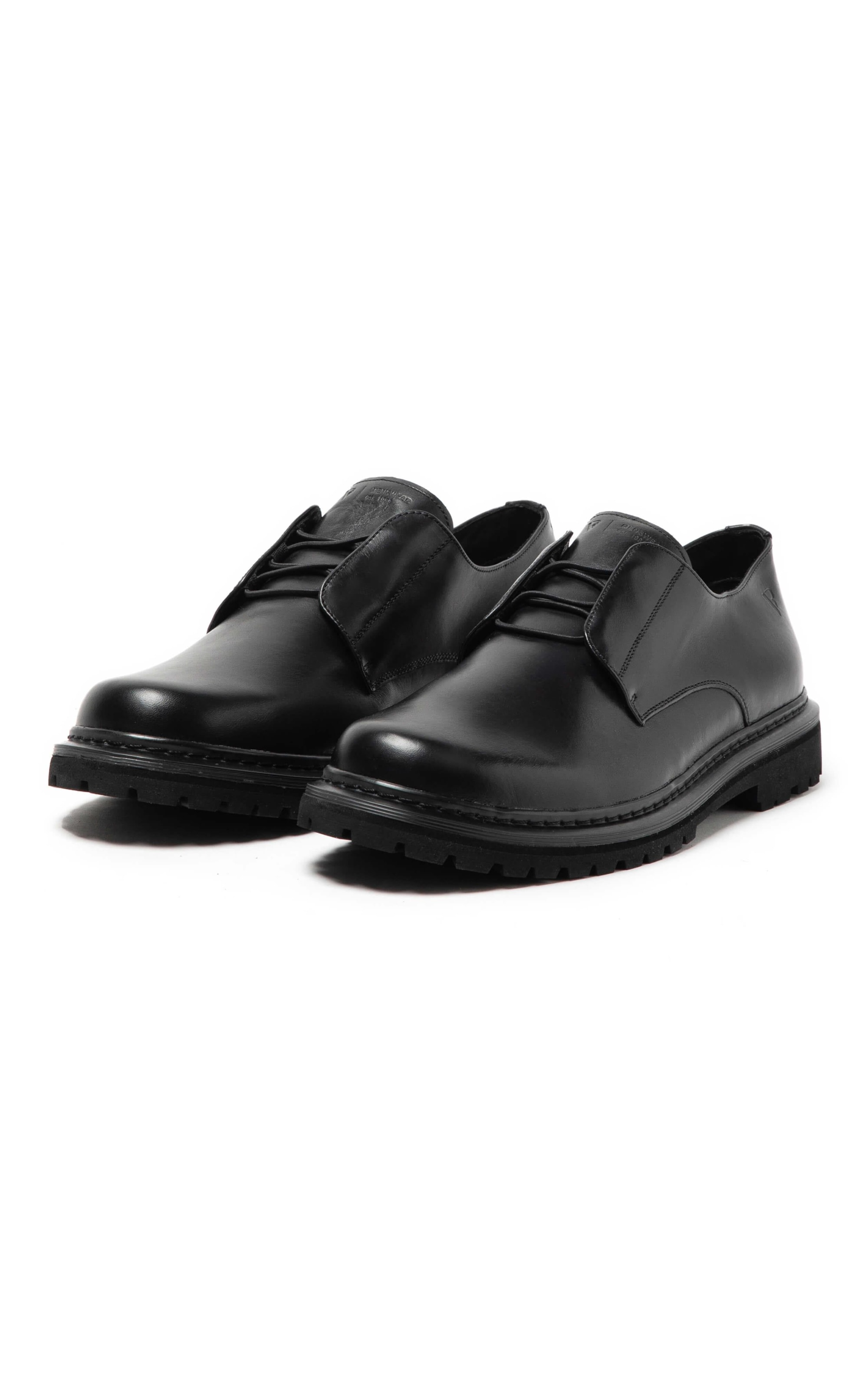 Sapato Derby Flex Preto