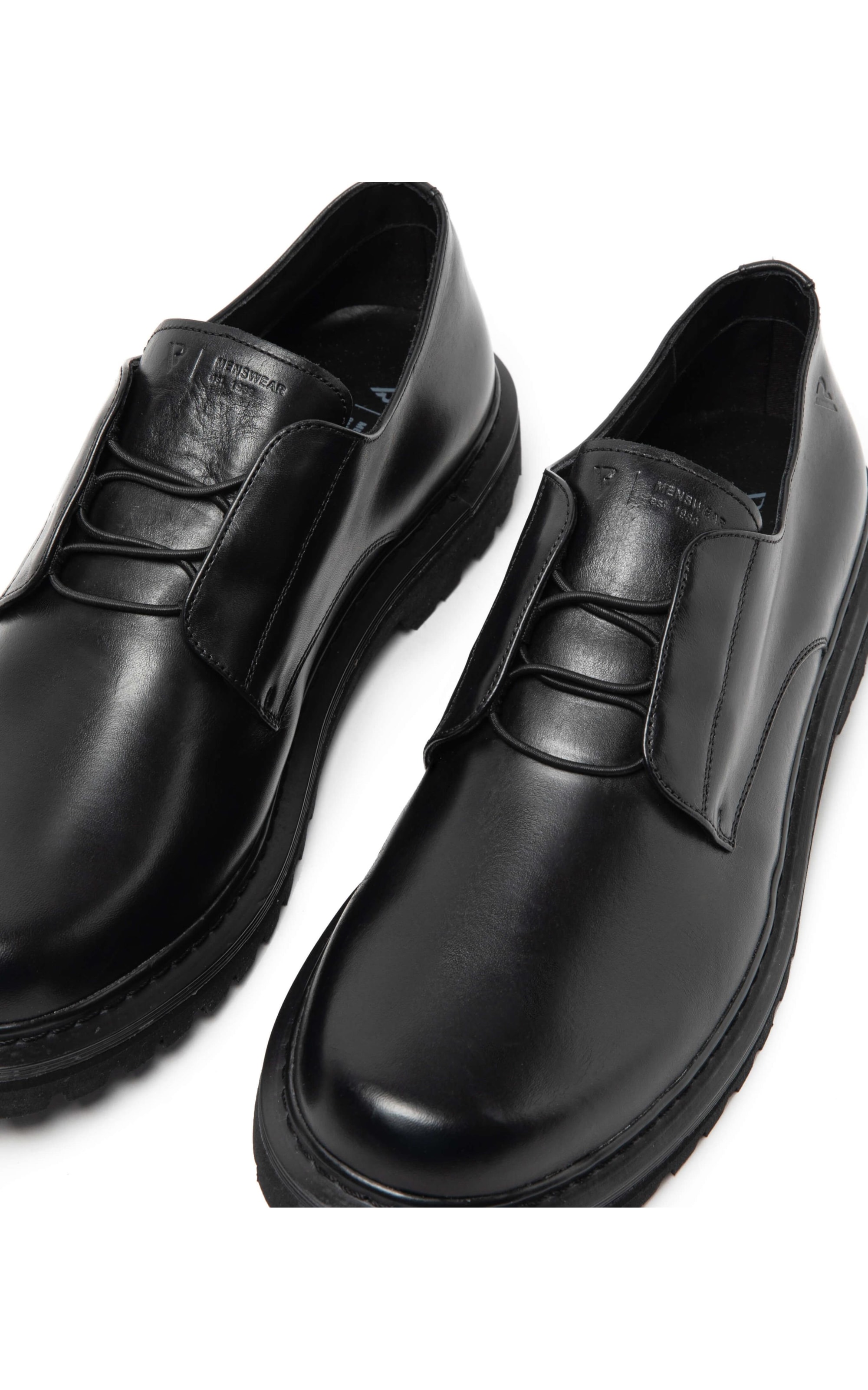 Sapato Derby Flex Preto