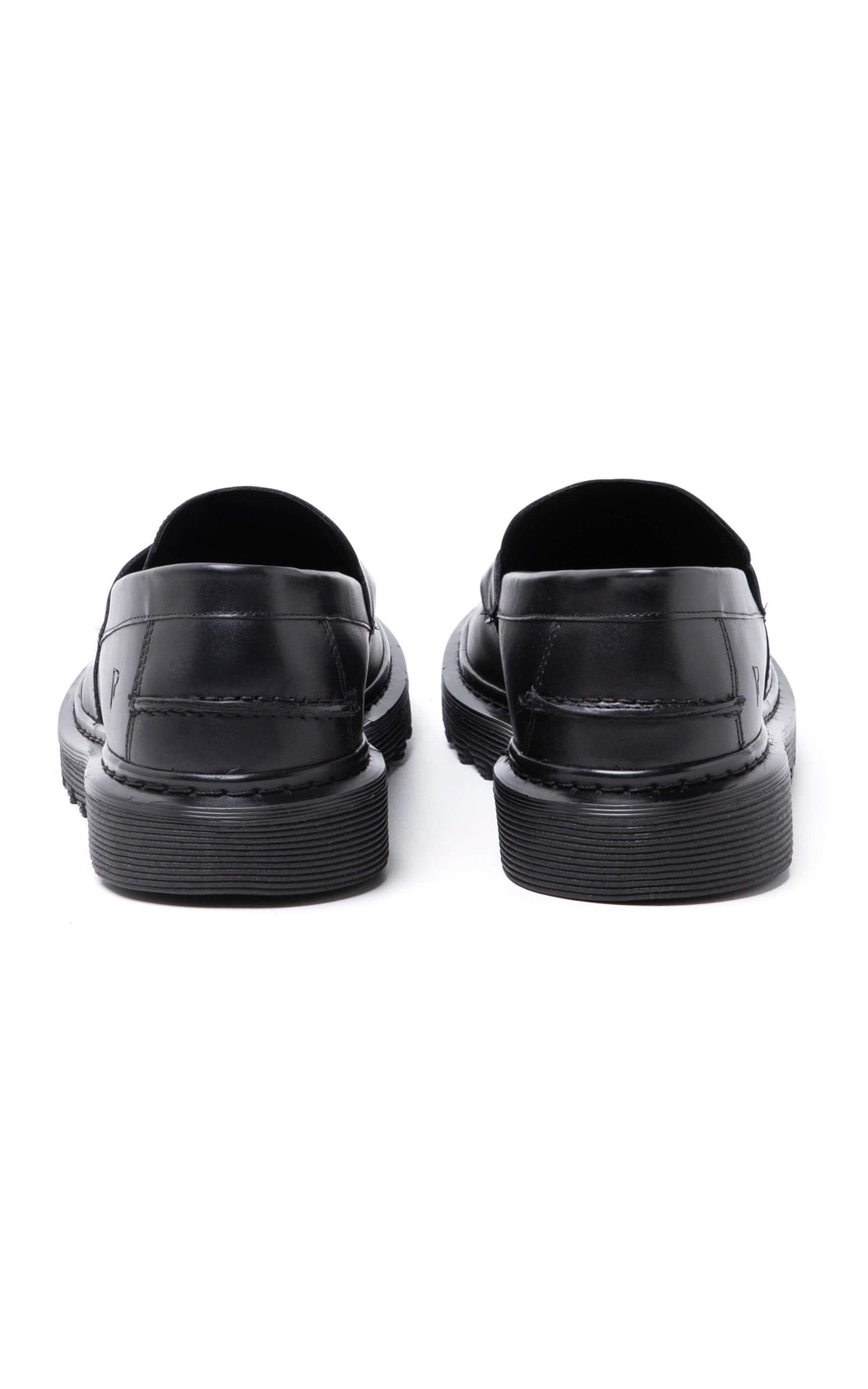 Sapato Mocassim Sola Tratorada Preto