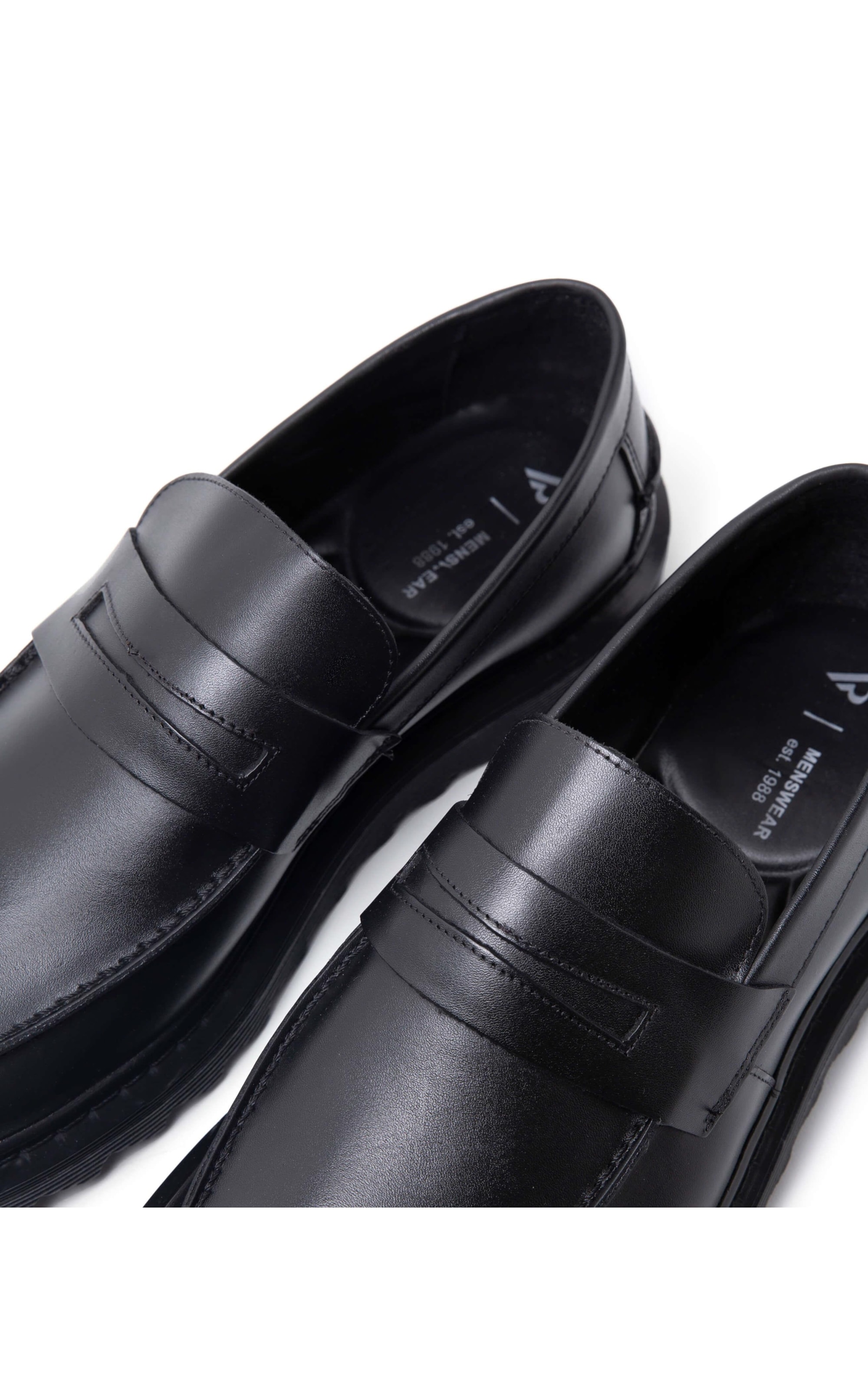 Sapato Mocassim Sola Tratorada Preto