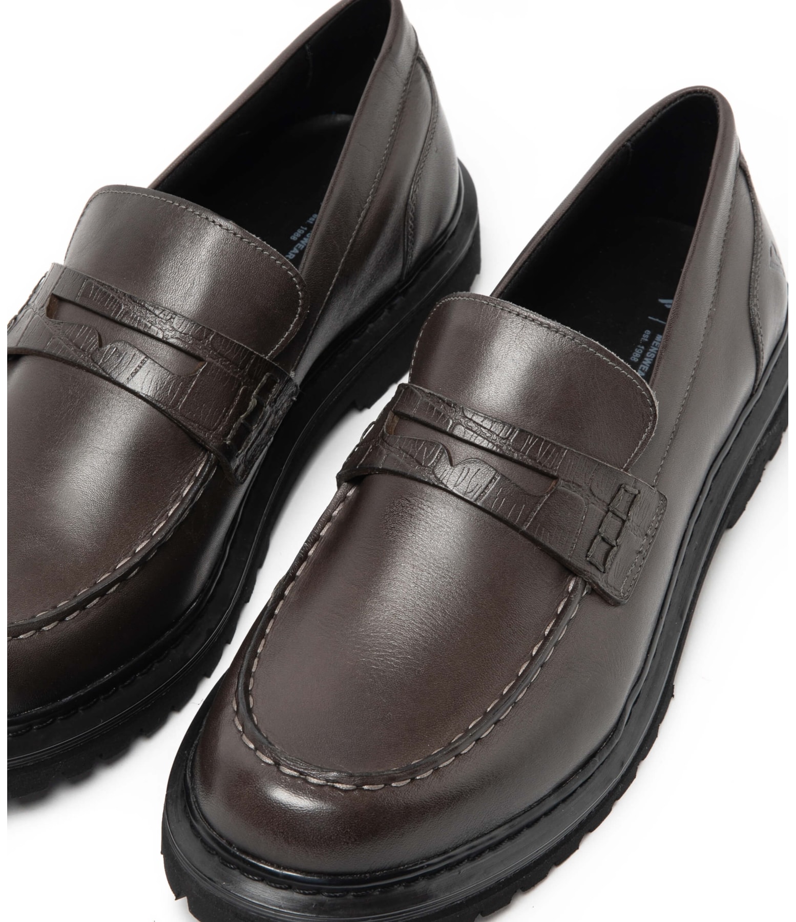 Sapato New Penny Loafer Grafite