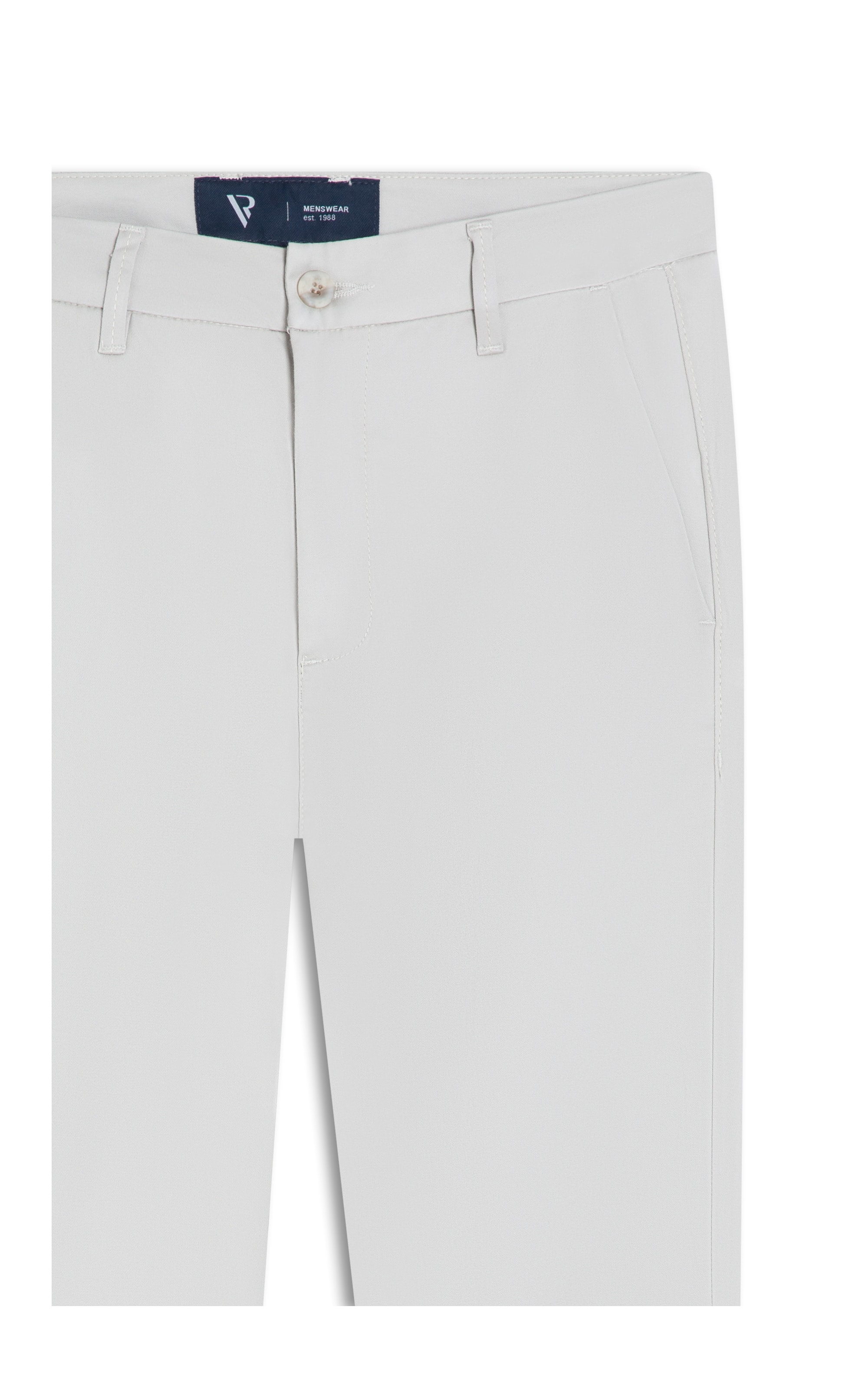 Setta (Slim) Chino Silver