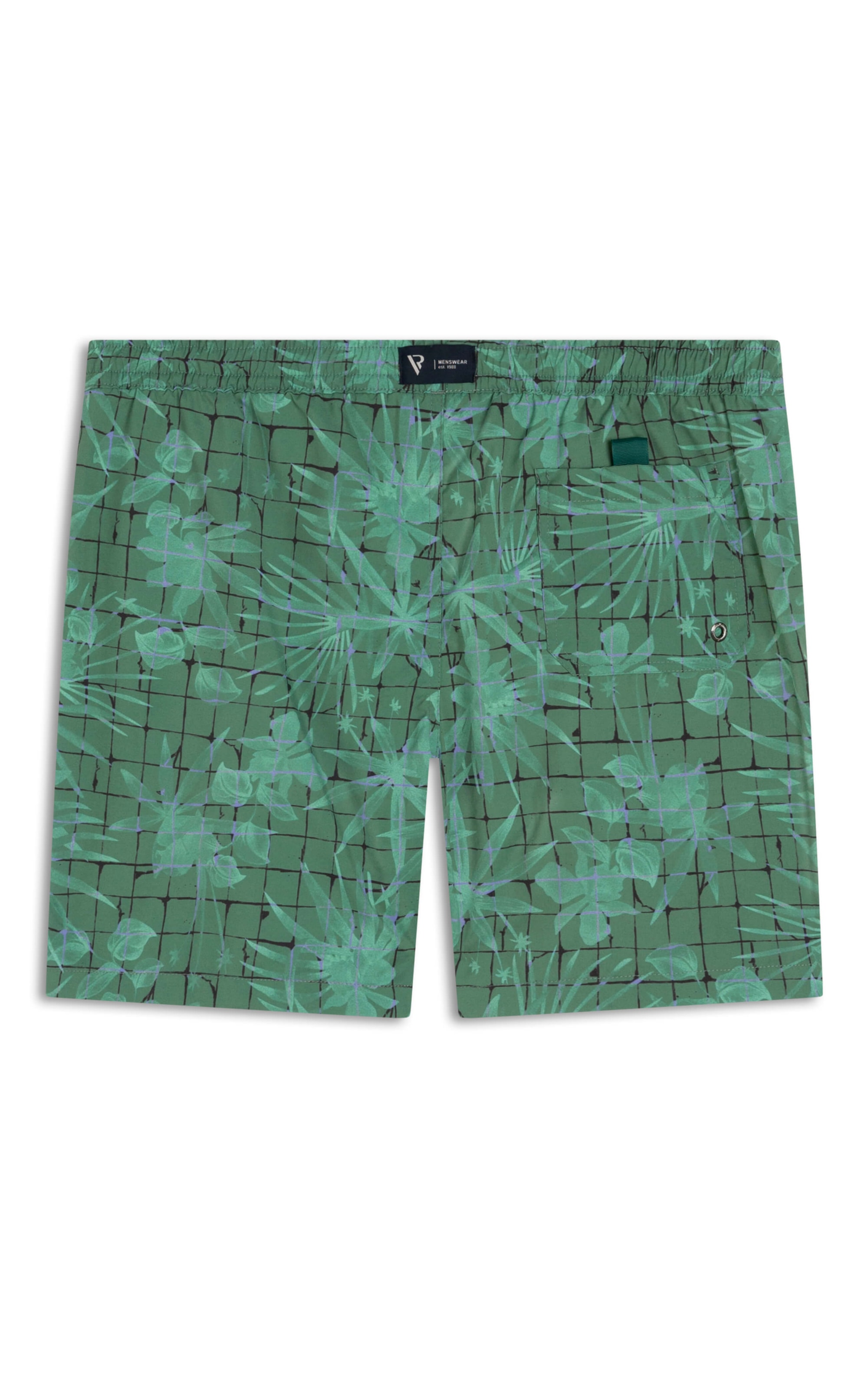 Short Praia Amni Tiles Verde Claro