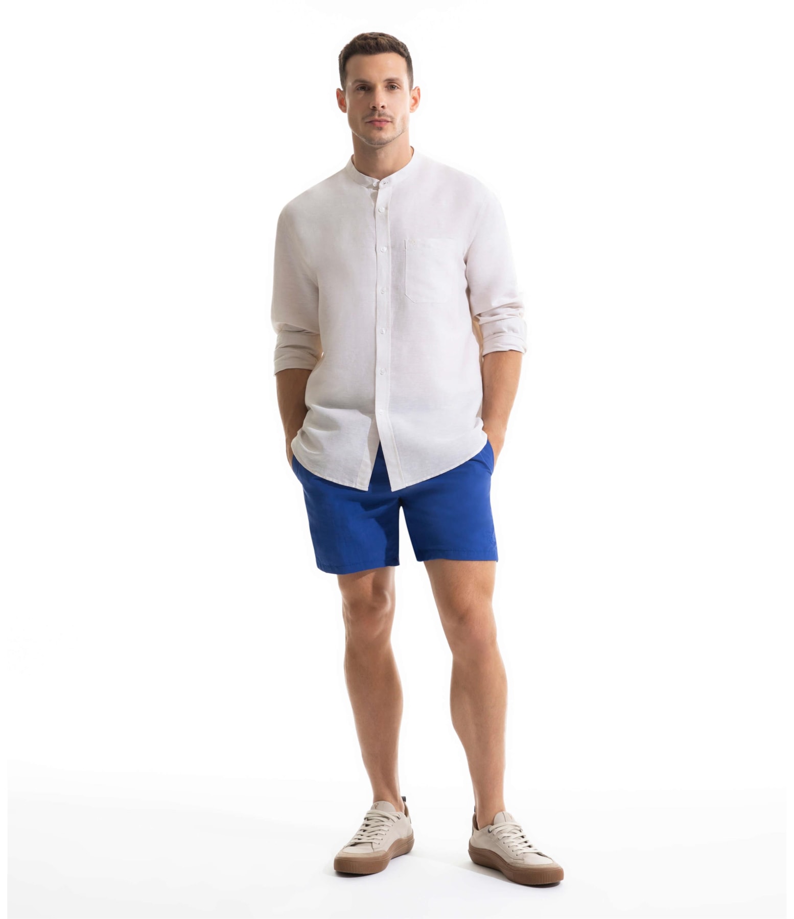 Shorts Praia Capri Azul Bic