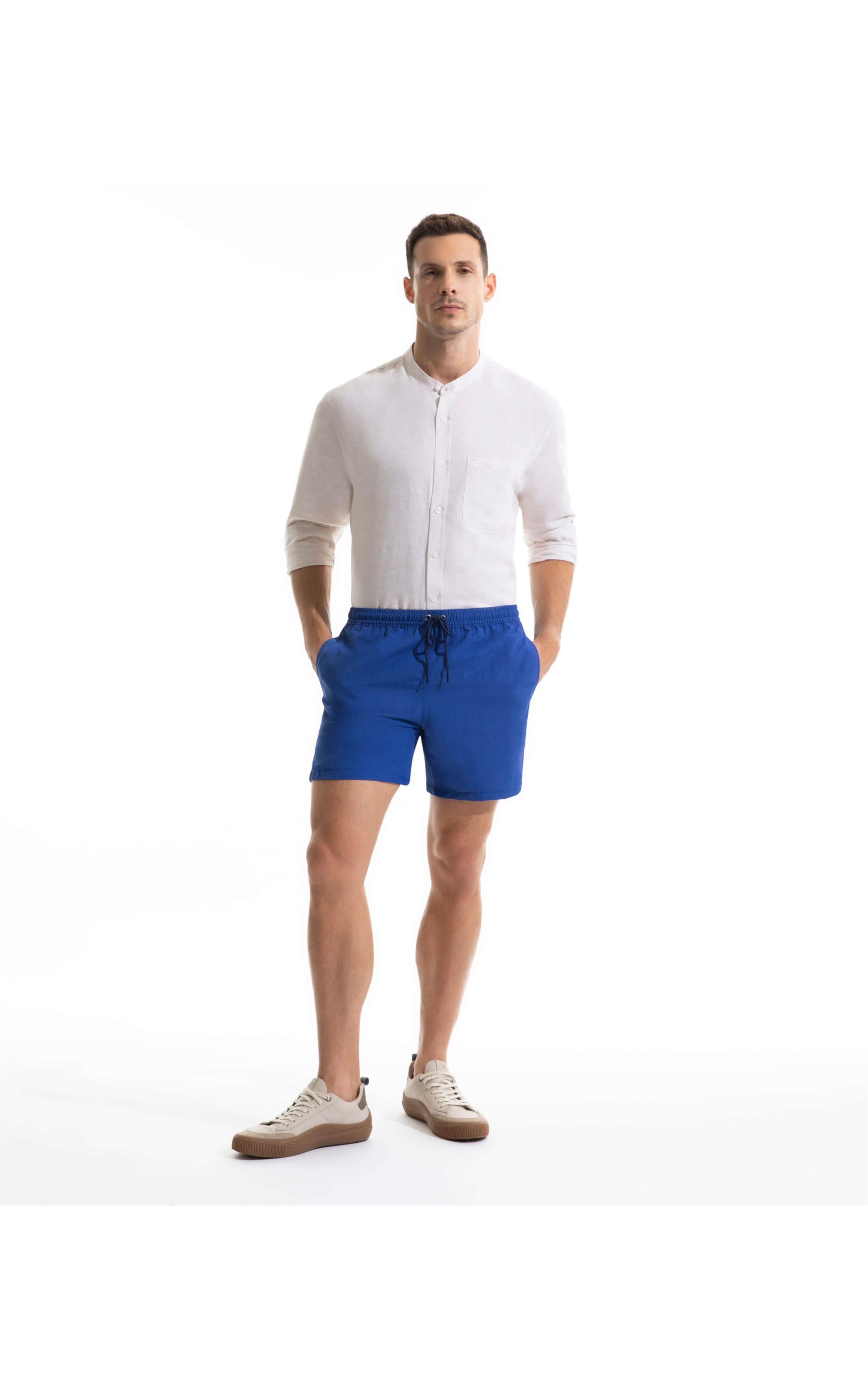 Shorts Praia Capri Azul Bic