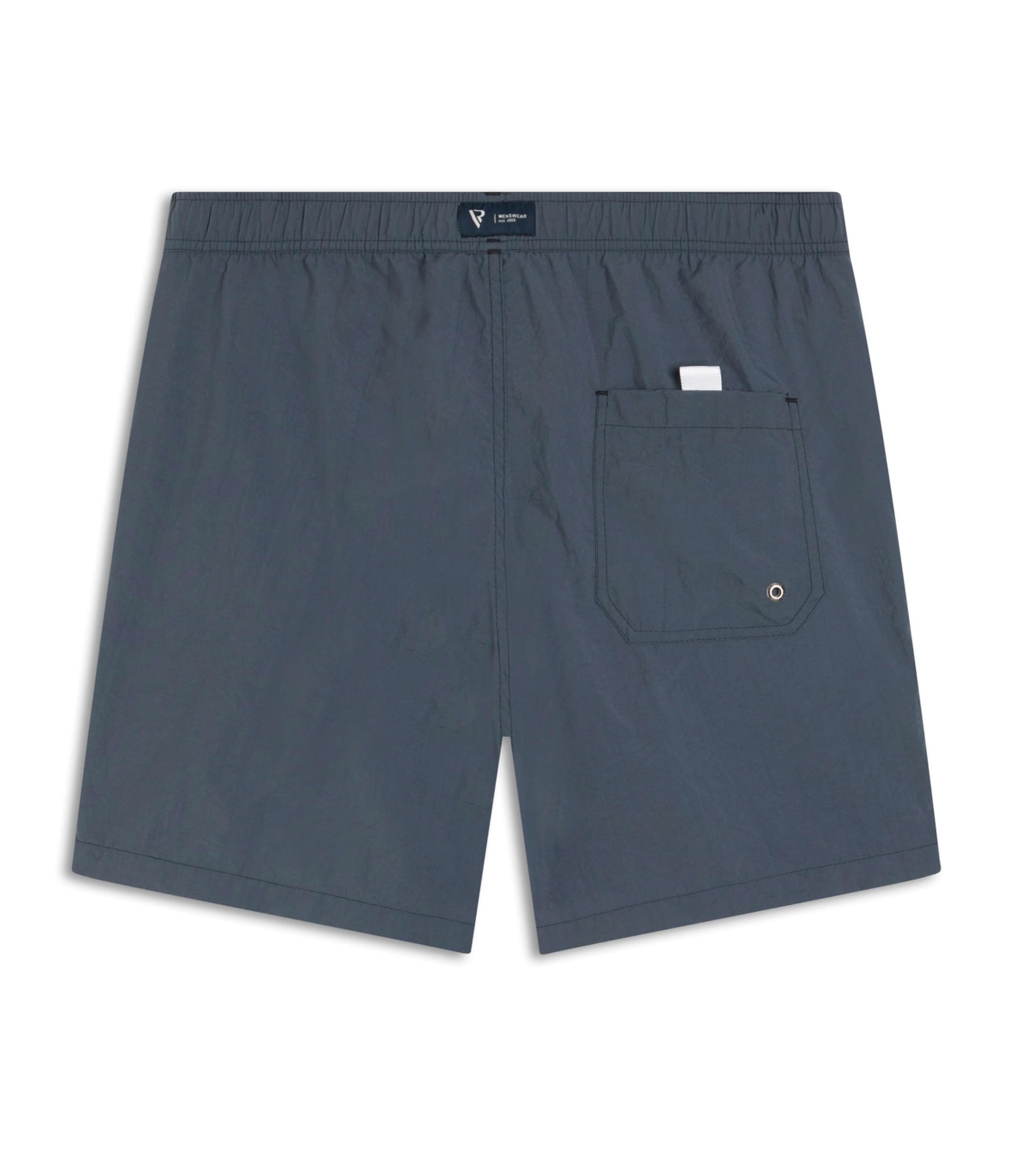 Shorts Praia Náutico Cinza Claro