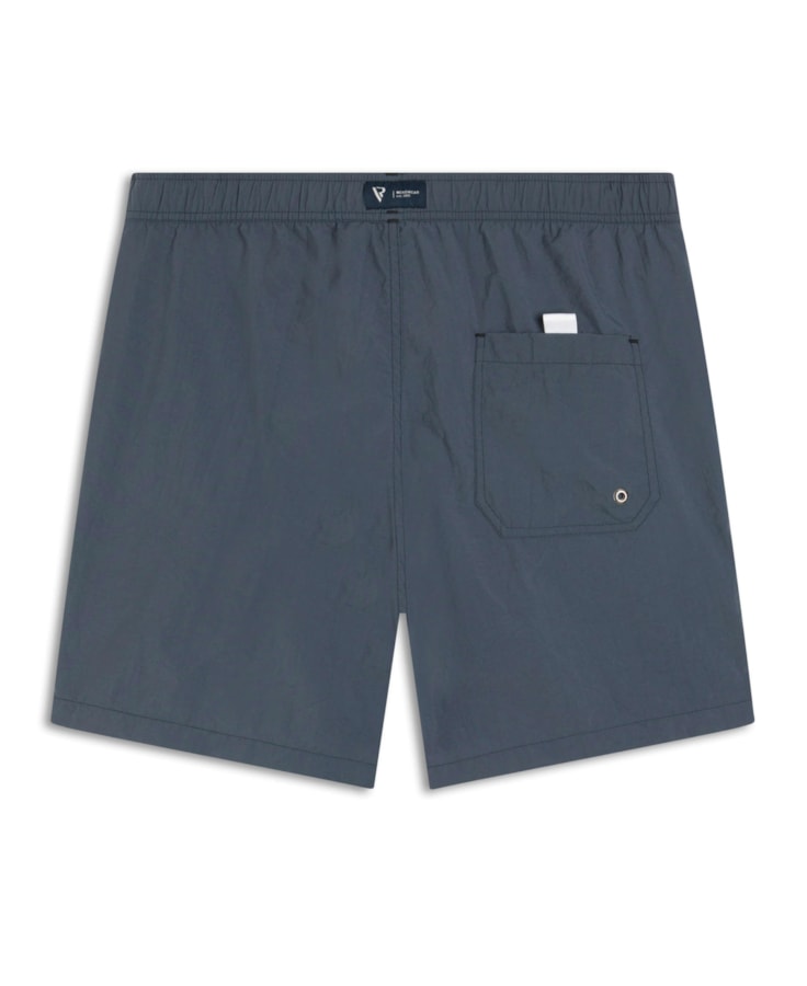 Shorts Praia Náutico Cinza Claro