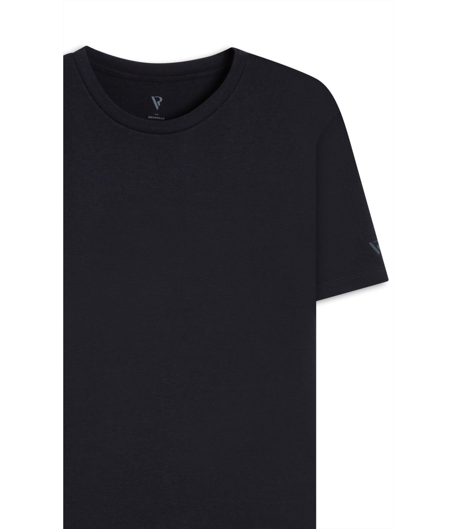 T-Shirt Basic Cotton Preto