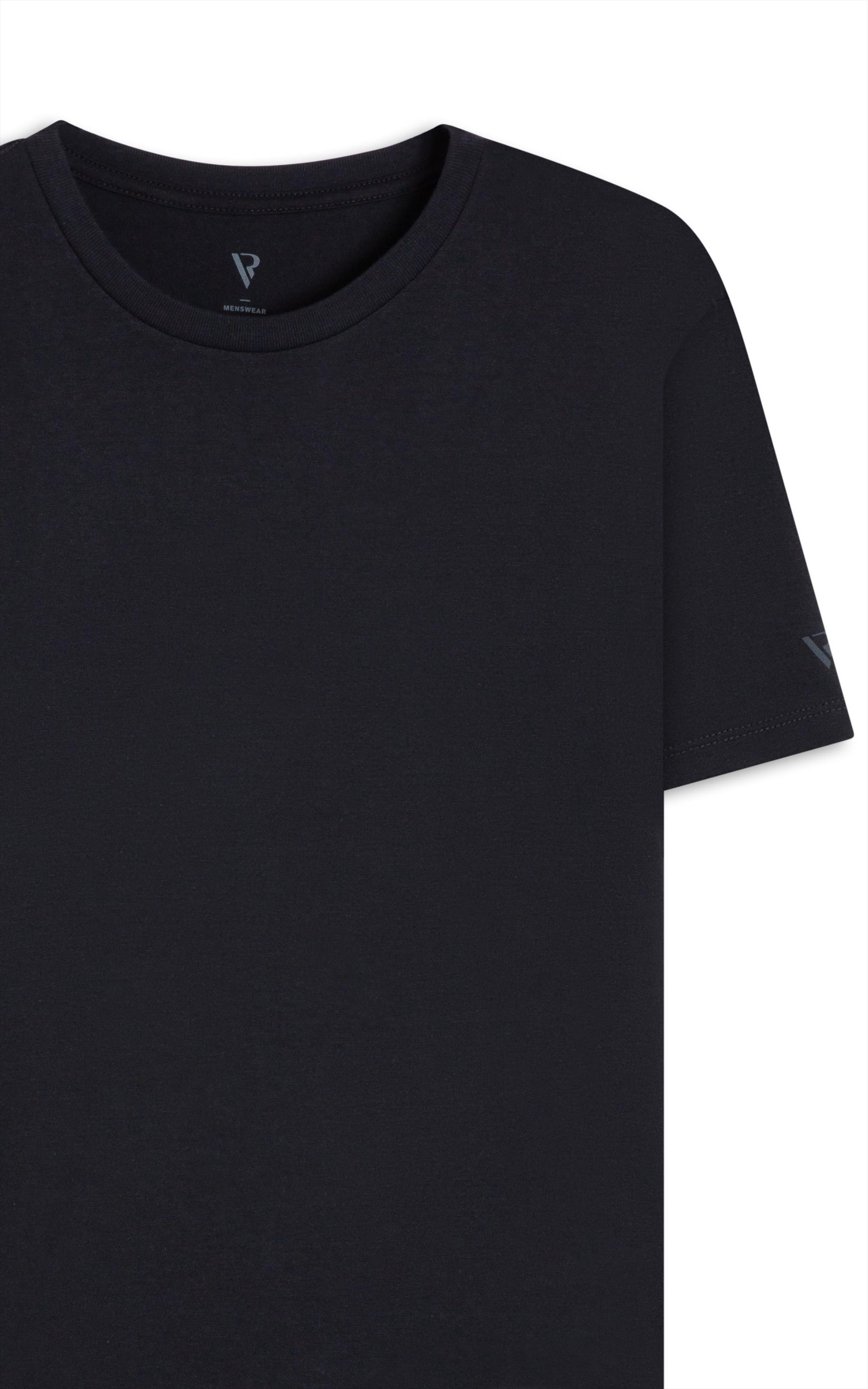 T-Shirt Basic Cotton Preto