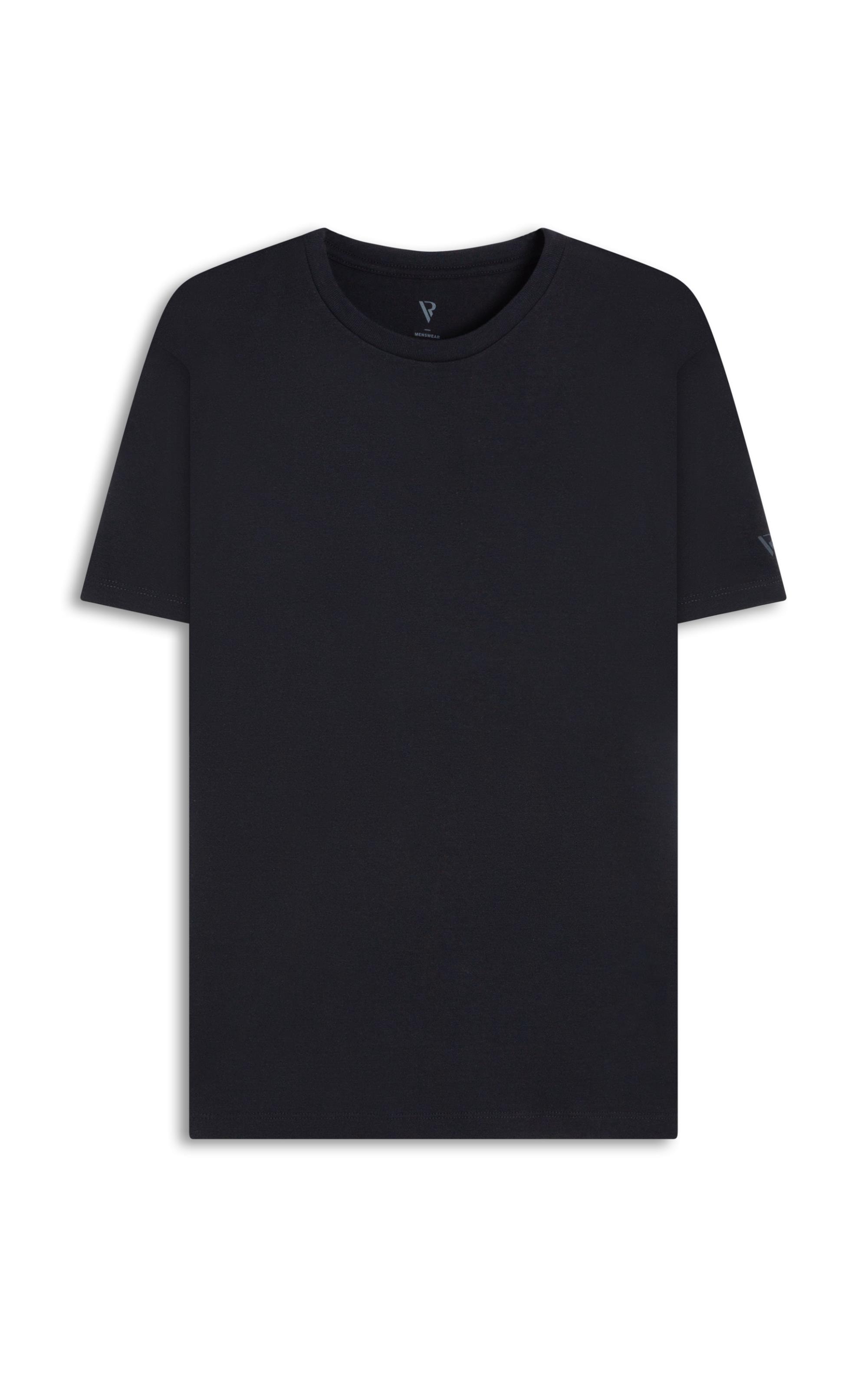 T-Shirt Basic Cotton Preto