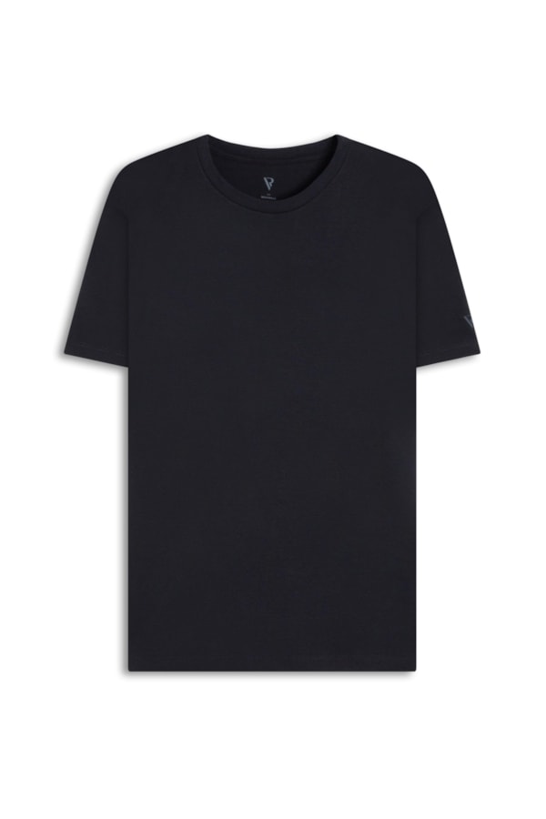 T-Shirt Basic Cotton Preto