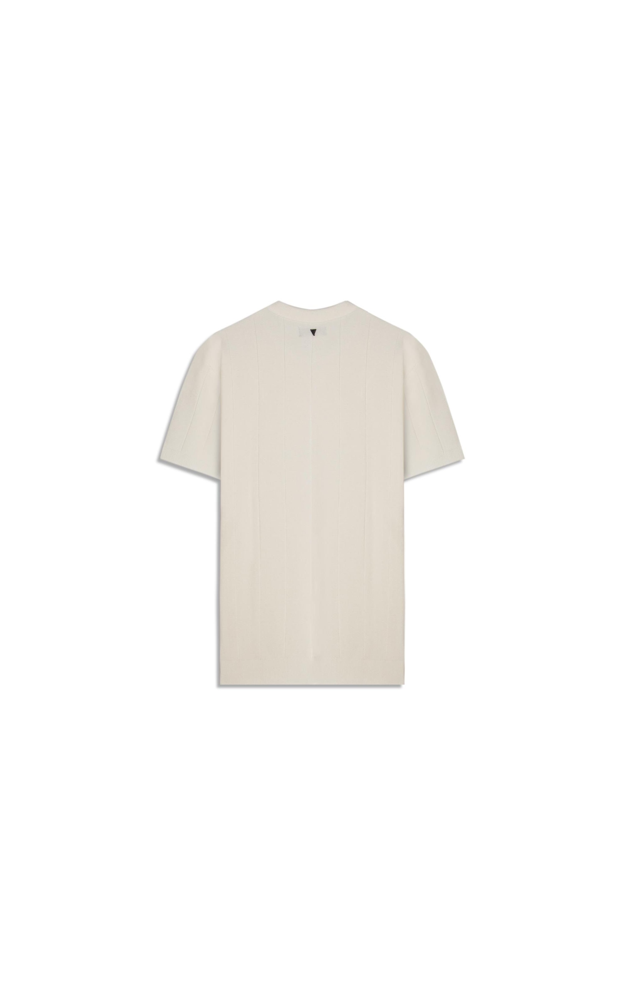 T-Shirt Canelado Viscose Off White