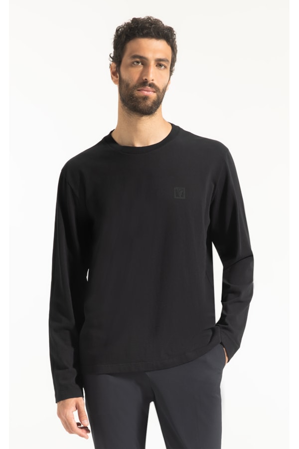T-Shirt Gola Retilinea Preto