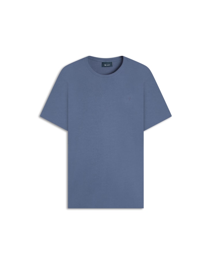 T-Shirt Interlock Pima Azul Claro