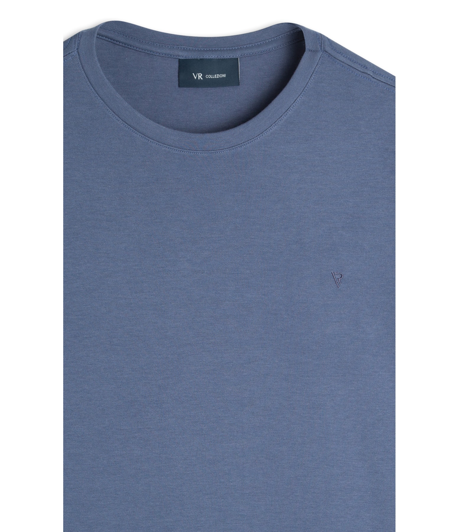 T-Shirt Interlock Pima Azul Claro